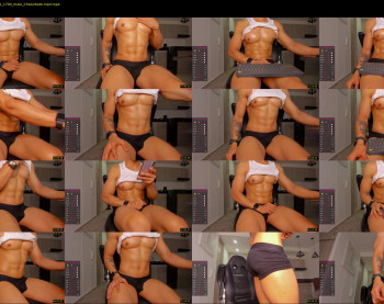 aaronmagnum — 64 minute Chaturbate male cam show recording, 1080p, May 9, 2021