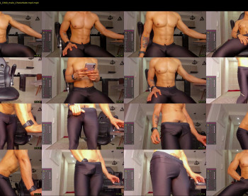 aaronmagnum — 70 minute Chaturbate male cam show recording, 1080p, May 9, 2021