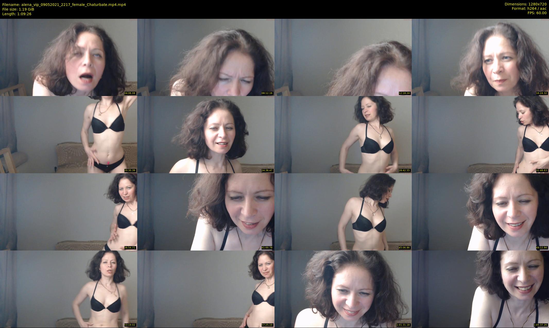 alena_vip — 70 minute Chaturbate female cam show recording, 720p, May 9, 2021
