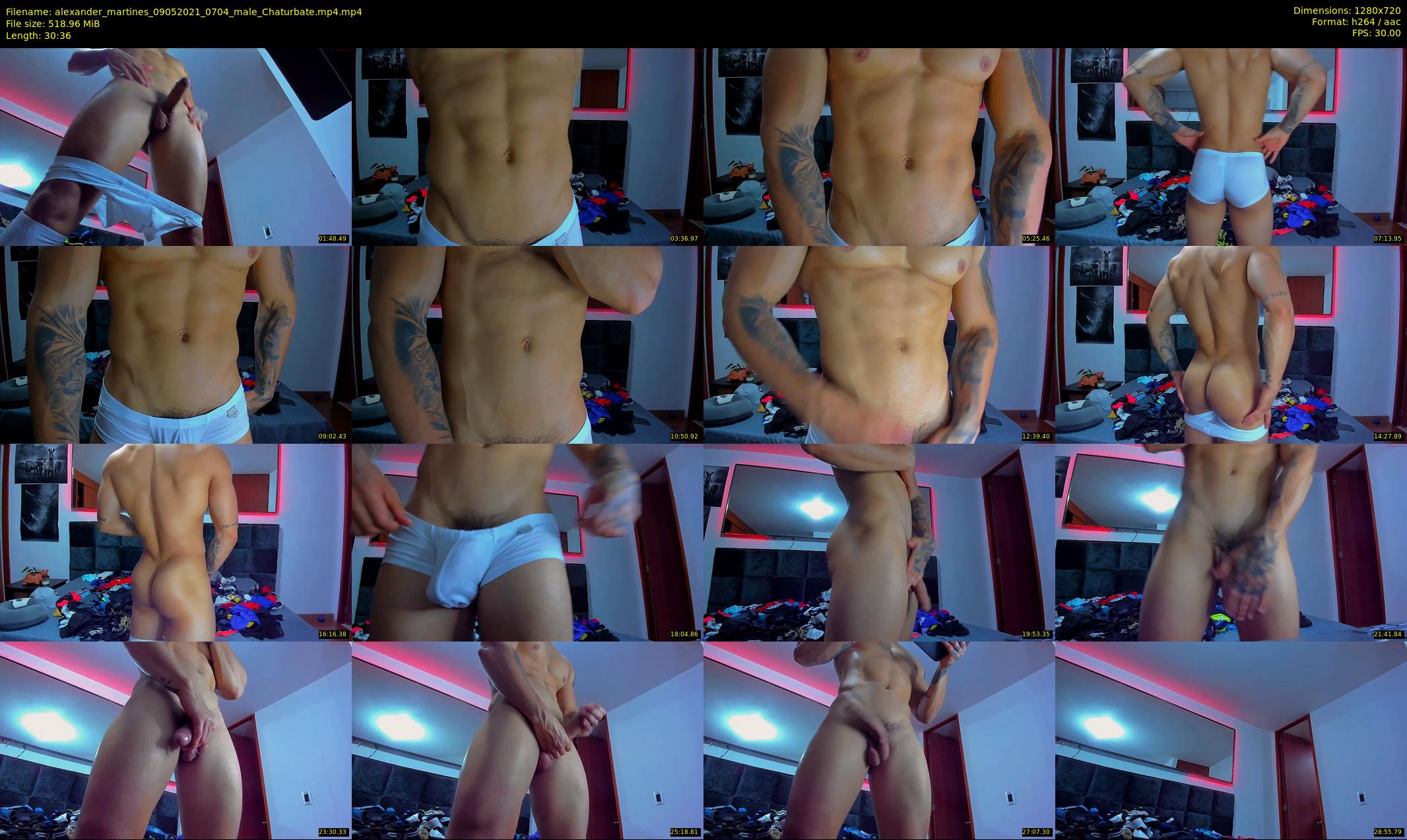 alexander_martines — 31 minute Chaturbate male cam show recording, 720p, May 9, 2021