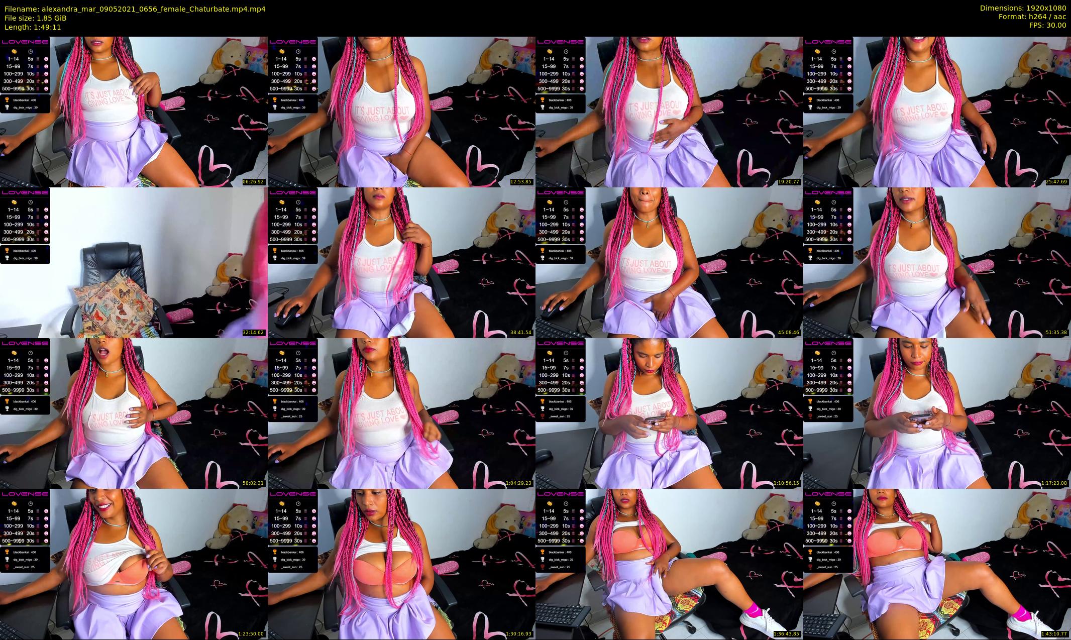 alexandra_mar — 110 minute Chaturbate female cam show recording, 1080p, May 9, 2021