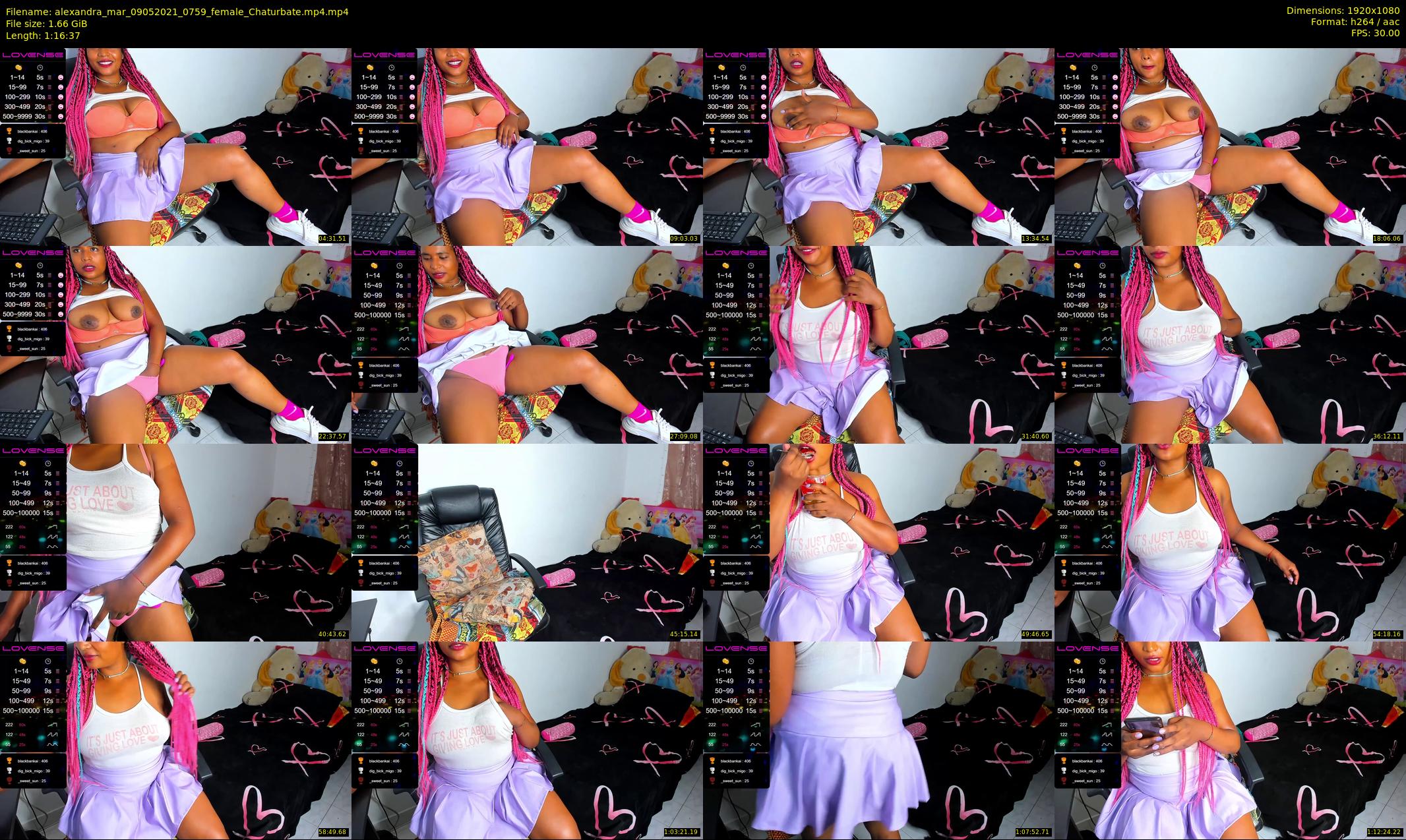 alexandra_mar — 77 minute Chaturbate female cam show recording, 1080p, May 9, 2021