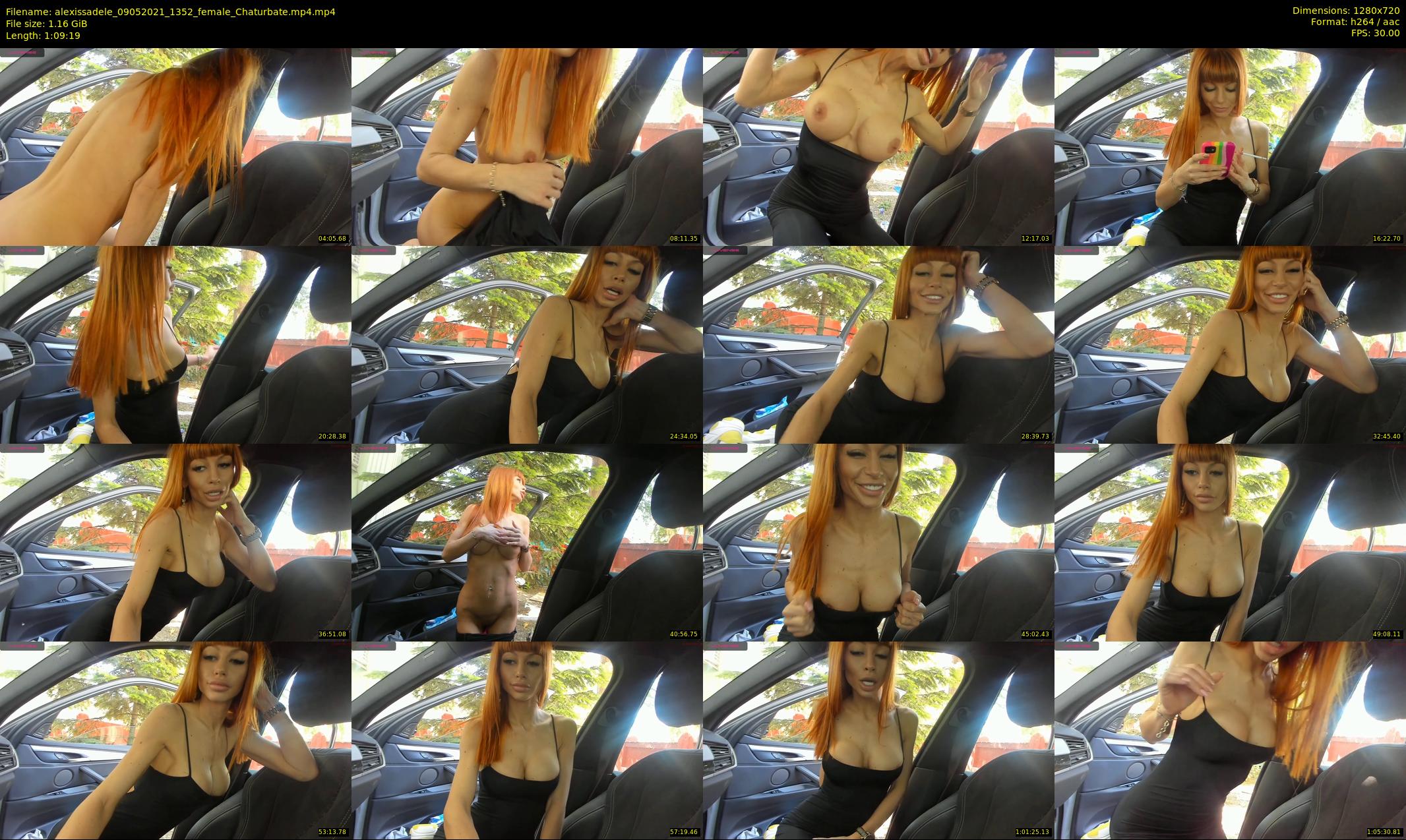 alexissadele — 70 minute Chaturbate female cam show recording, 720p, May 9, 2021