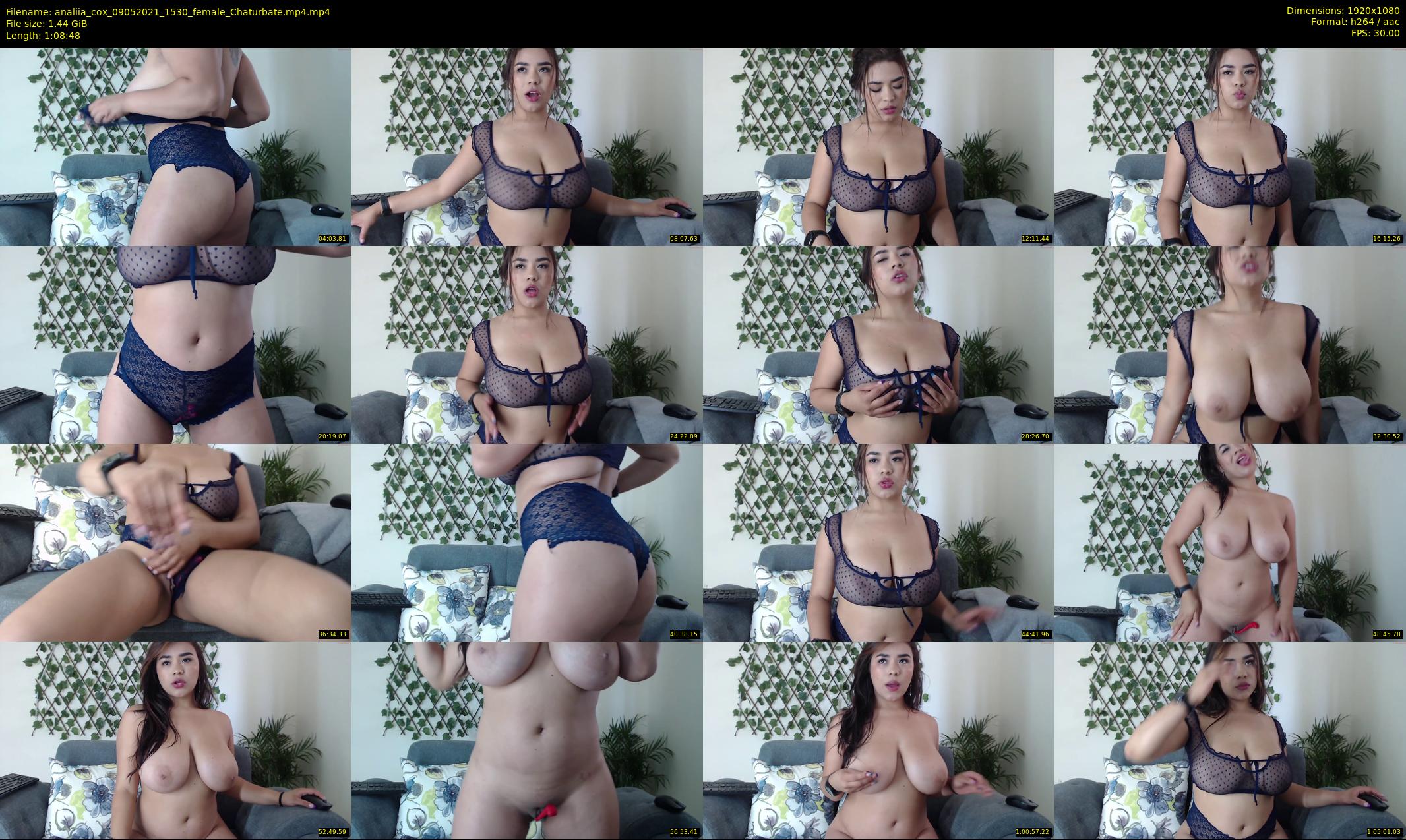 analiia_cox — 69 minute Chaturbate female cam show recording, 1080p, May 9, 2021