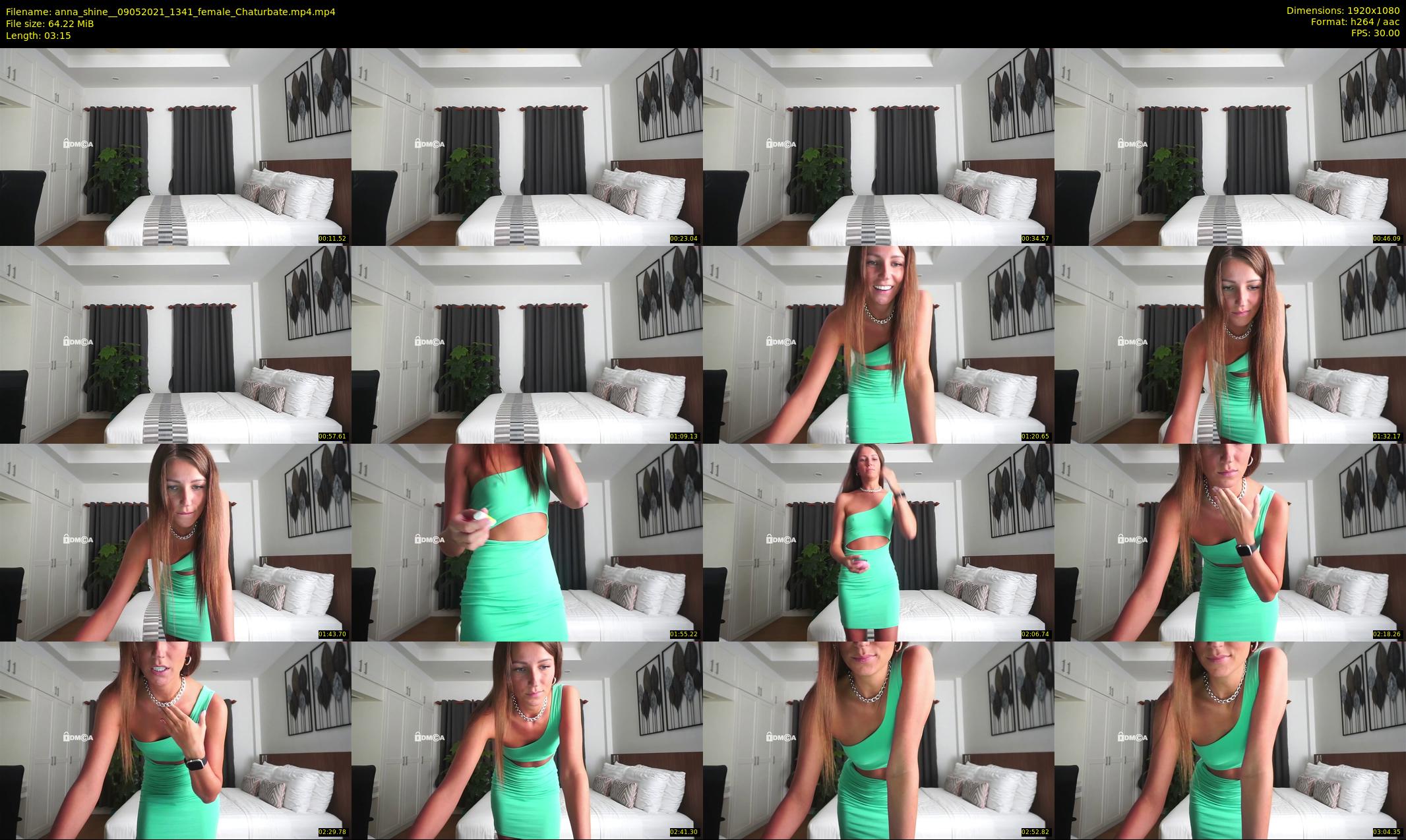 anna_shine_ — 4 minute Chaturbate female cam show recording, 1080p, May 9, 2021