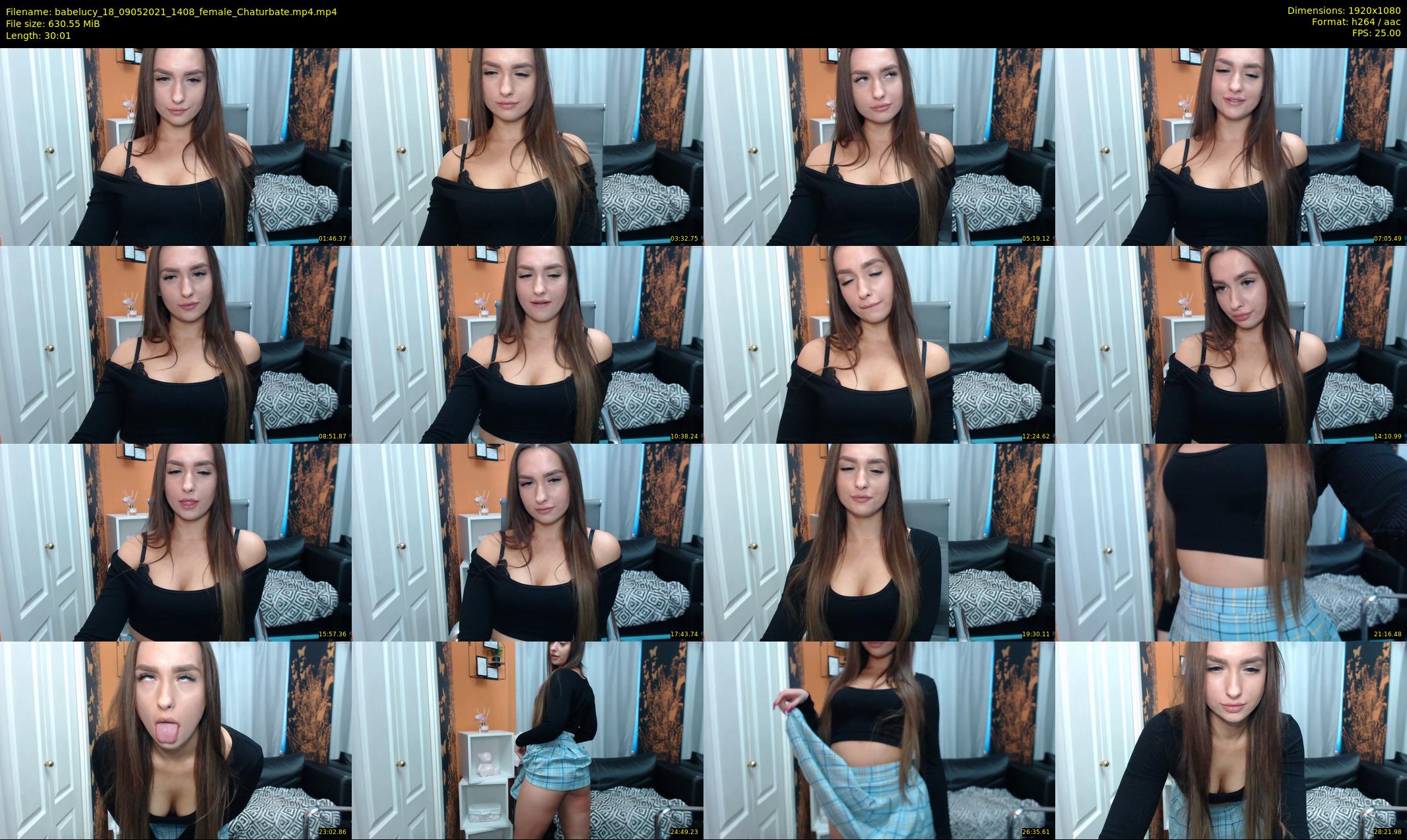 babelucy_18 — 31 minute Chaturbate female cam show recording, 1080p, May 9, 2021