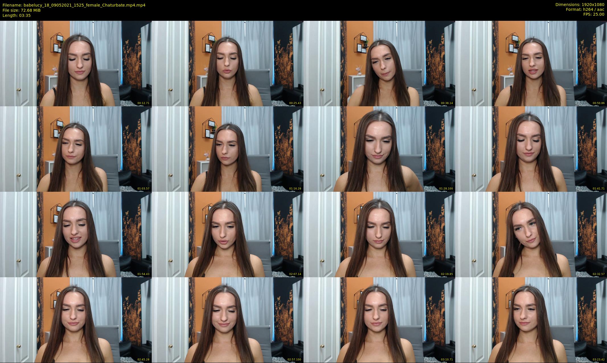 babelucy_18 — 4 minute Chaturbate female cam show recording, 1080p, May 9, 2021