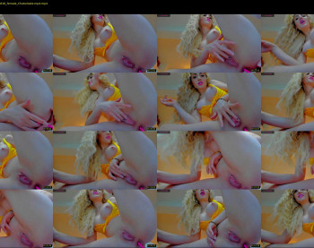blondebab3 — 3 minute Chaturbate female cam show recording, 1080p, May 9, 2021
