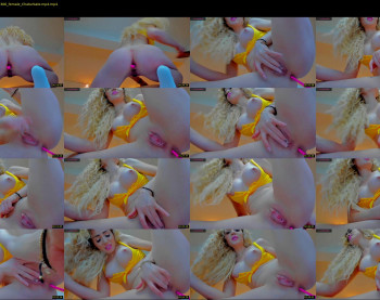 blondebab3 — 5 minute Chaturbate female cam show recording, 1080p, May 9, 2021