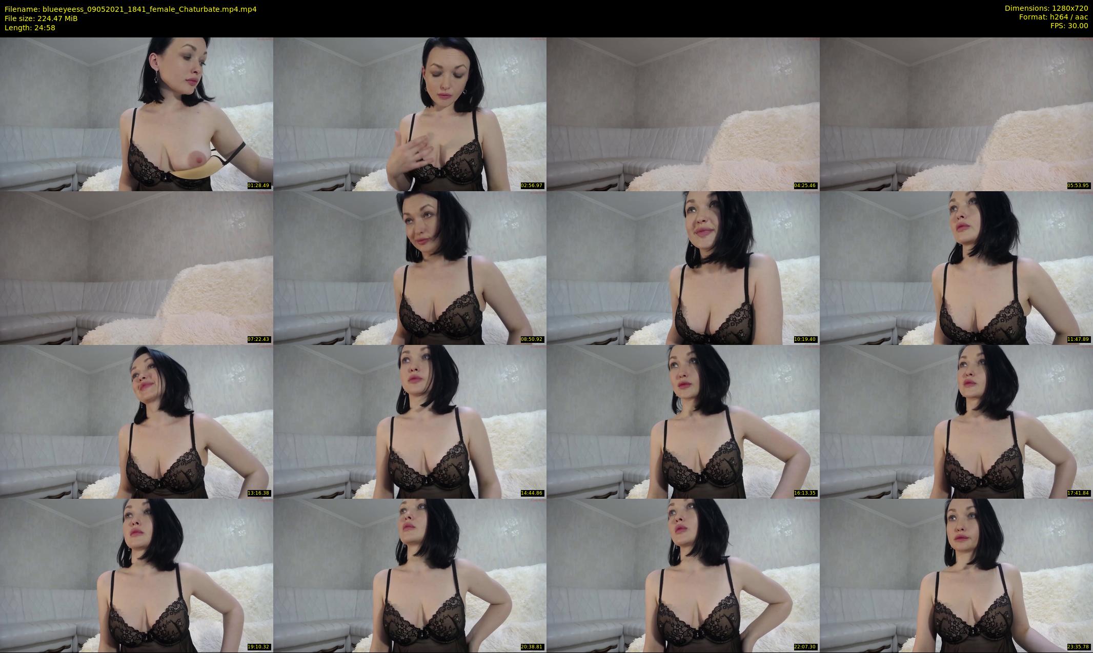 blueeyeess — 25 minute Chaturbate female cam show recording, 720p, May 9, 2021