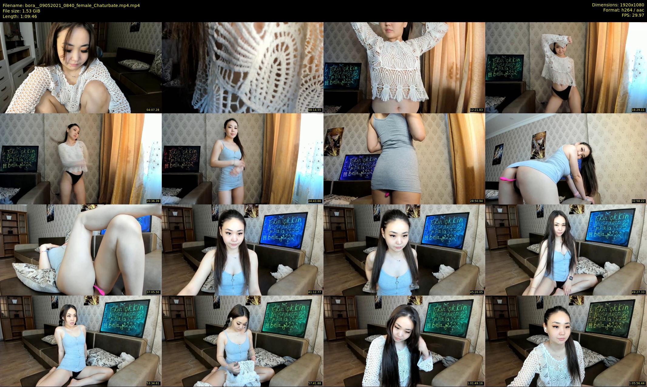 bora_ — 70 minute Chaturbate female cam show recording, 1080p, May 9, 2021