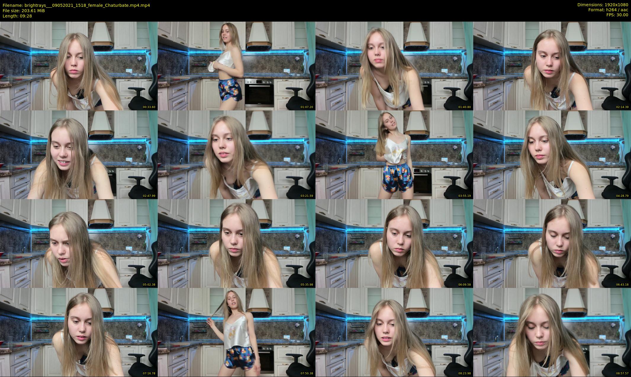 brightrays__ — 10 minute Chaturbate female cam show recording, 1080p, May 9, 2021