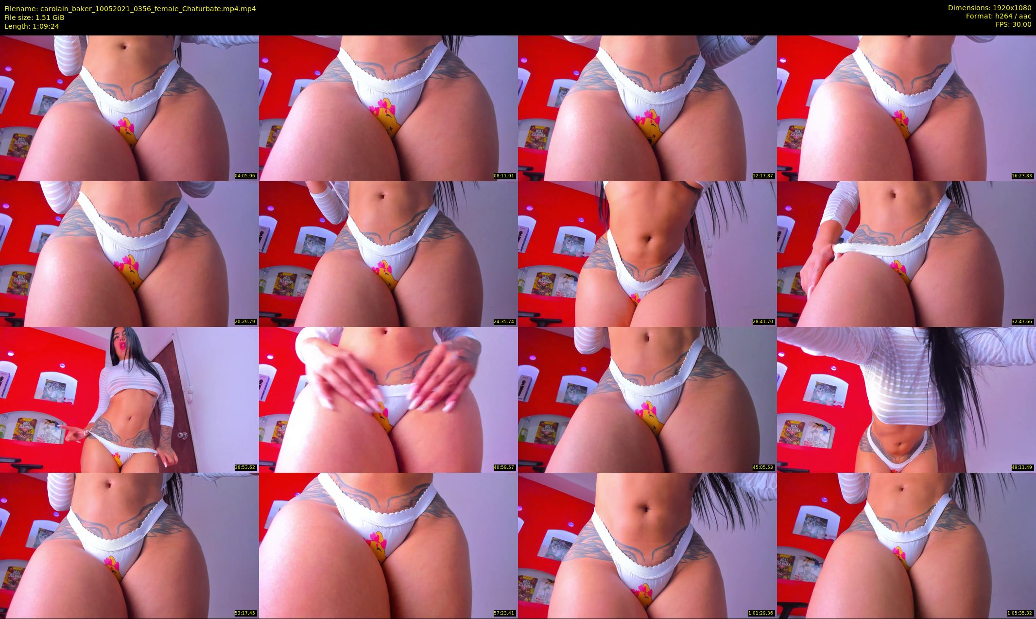 carolain_baker — 70 minute Chaturbate female cam show recording, 1080p, May 10, 2021