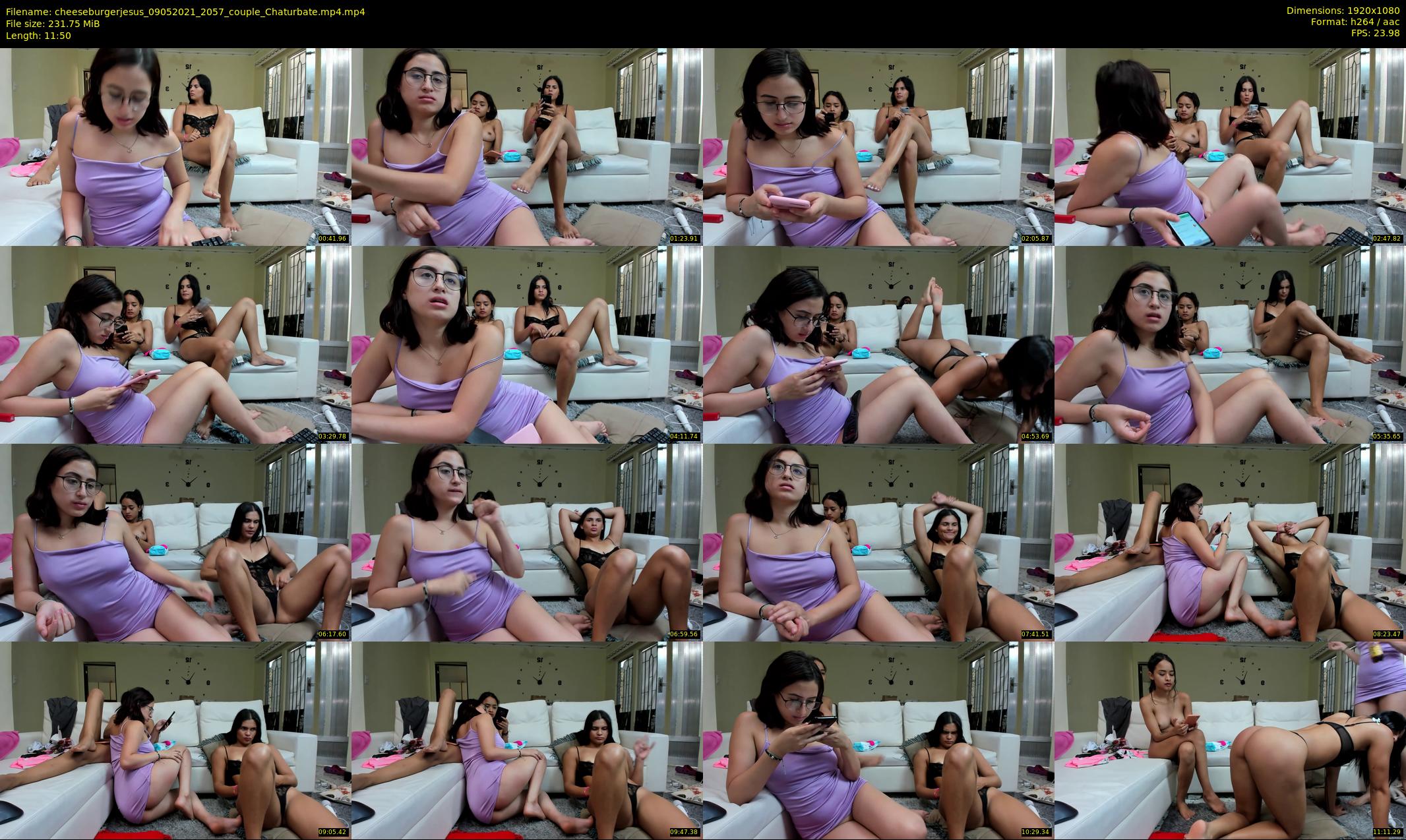 cheeseburgerjesus — 12 minute Chaturbate couple cam show recording, 1080p, May 9, 2021