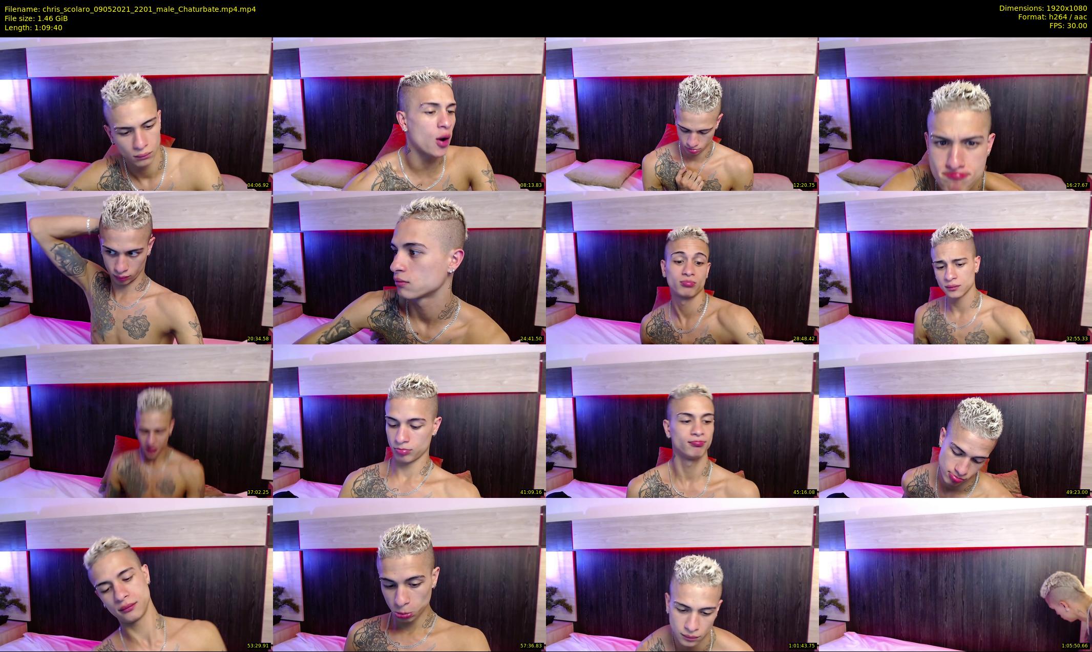 chris_scolaro — 70 minute Chaturbate male cam show recording, 1080p, May 9, 2021