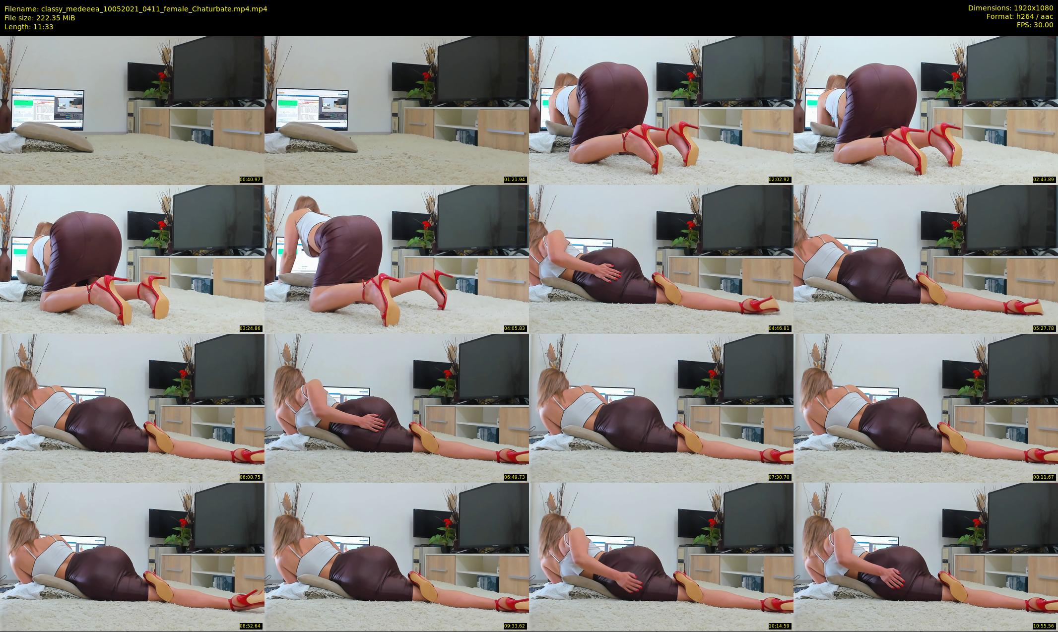 classy_medeeea — 12 minute Chaturbate female cam show recording, 1080p, May 10, 2021