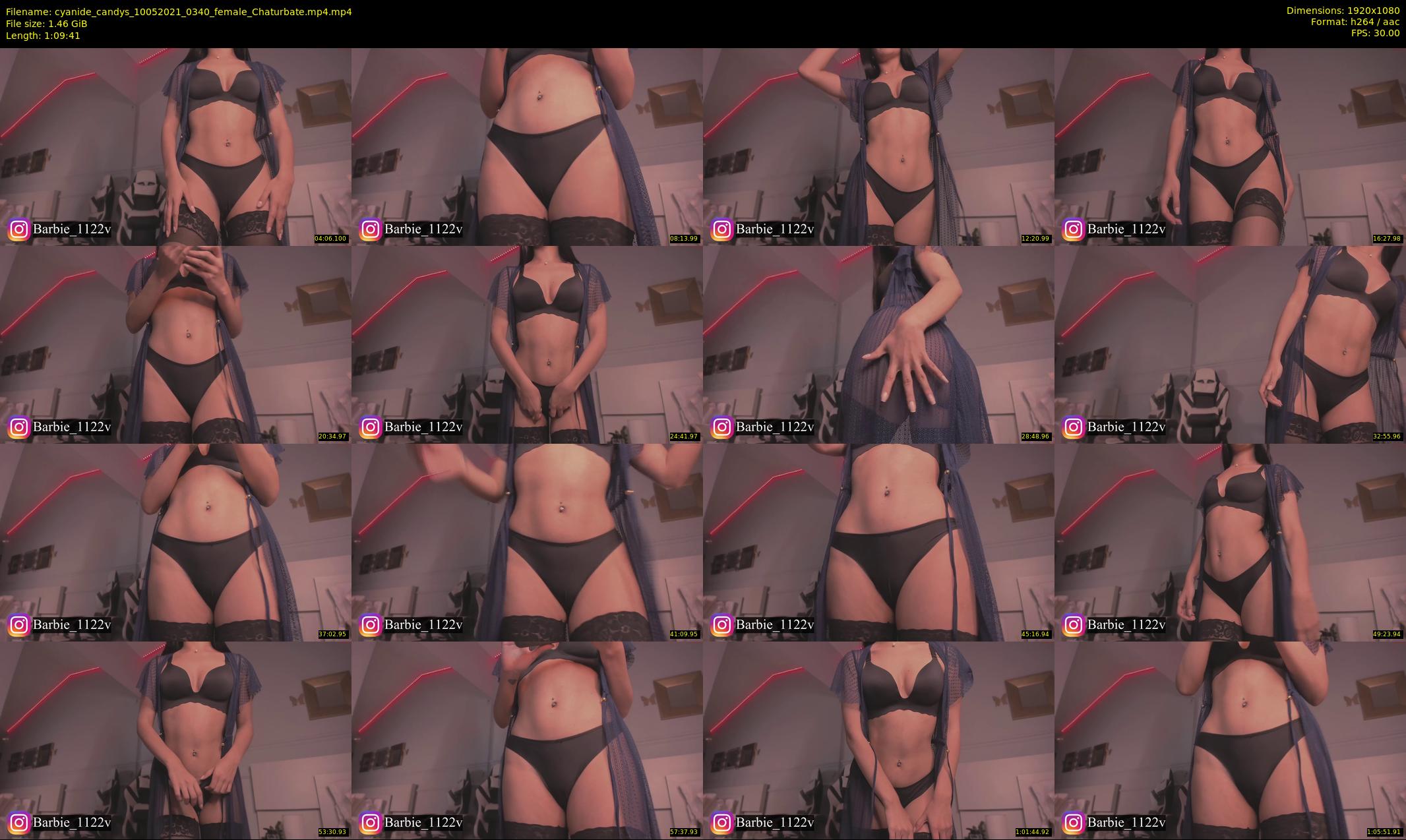 cyanide_candys — 70 minute Chaturbate female cam show recording, 1080p, May 10, 2021
