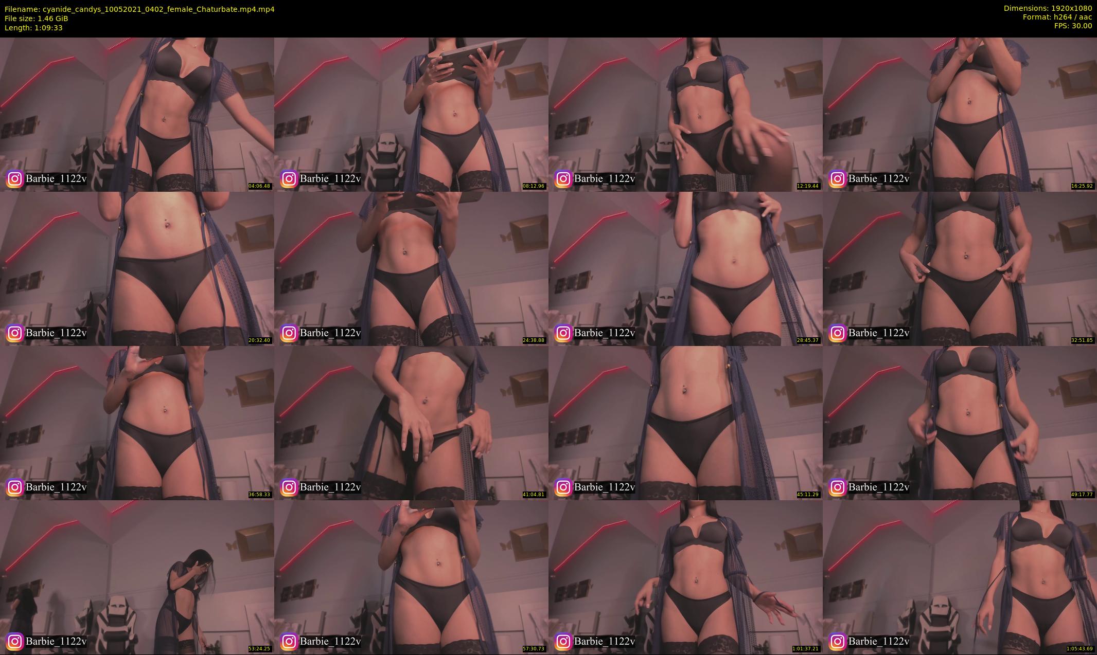 cyanide_candys — 70 minute Chaturbate female cam show recording, 1080p, May 10, 2021