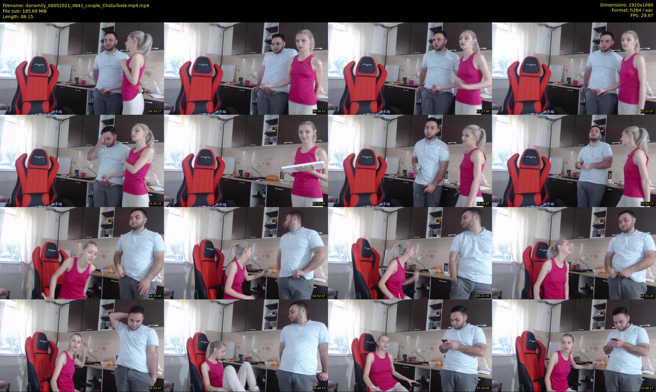 danamily — 9 minute Chaturbate female cam show recording, 1080p, May 9, 2021