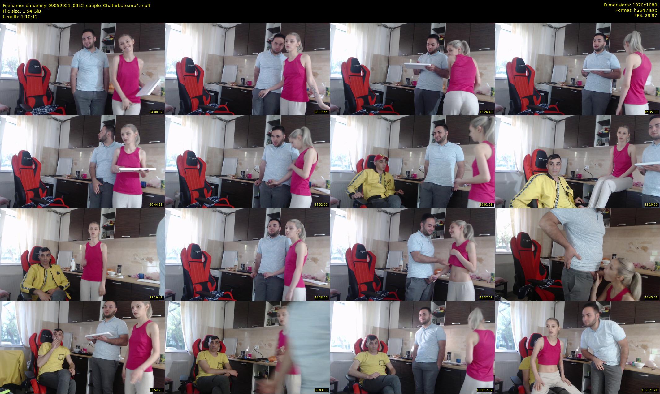 danamily — 71 minute Chaturbate female cam show recording, 1080p, May 9, 2021
