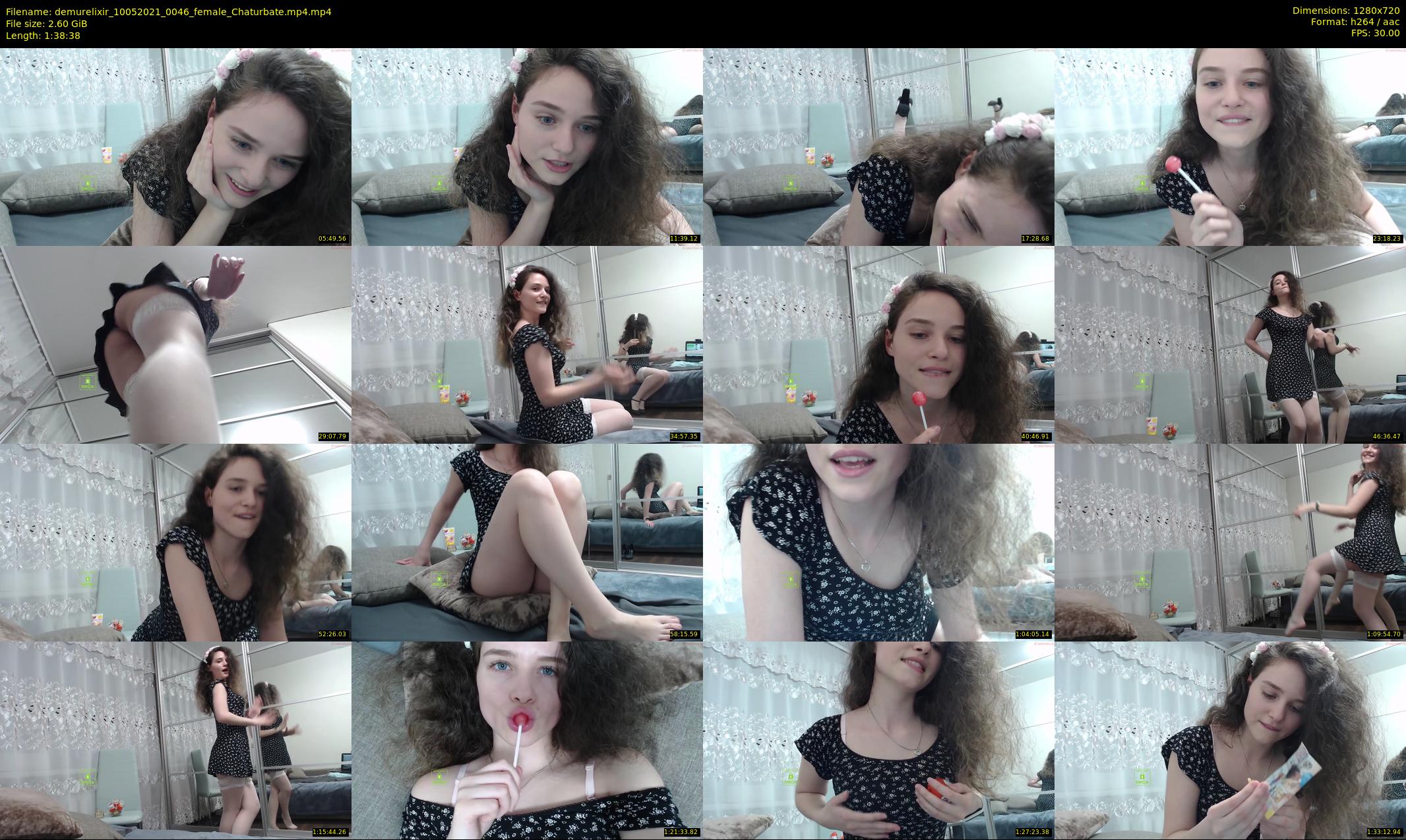 demurelixir — 99 minute Chaturbate female cam show recording, 720p, May 10, 2021