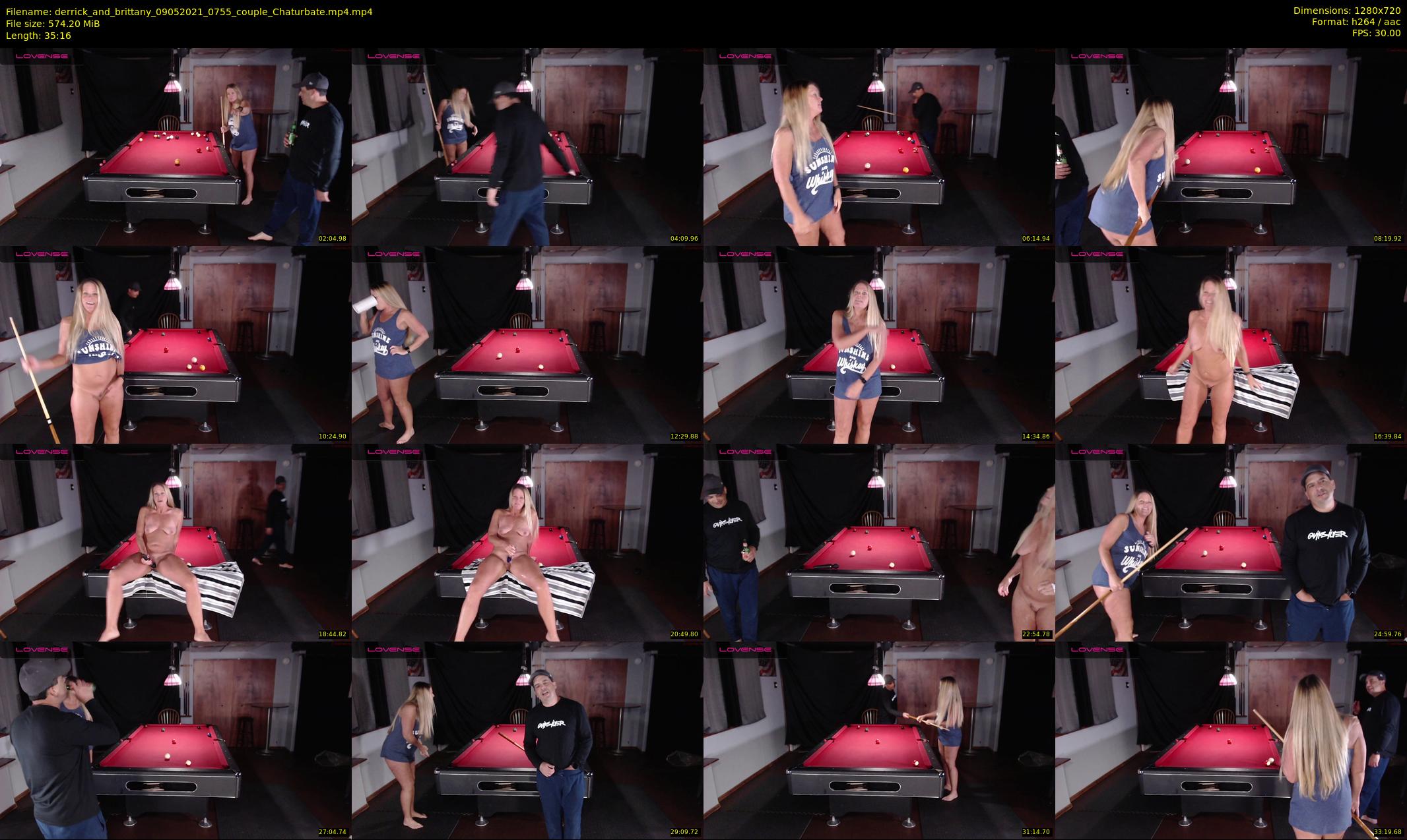 derrick_and_brittany — 36 minute Chaturbate couple cam show recording, 720p, May 9, 2021