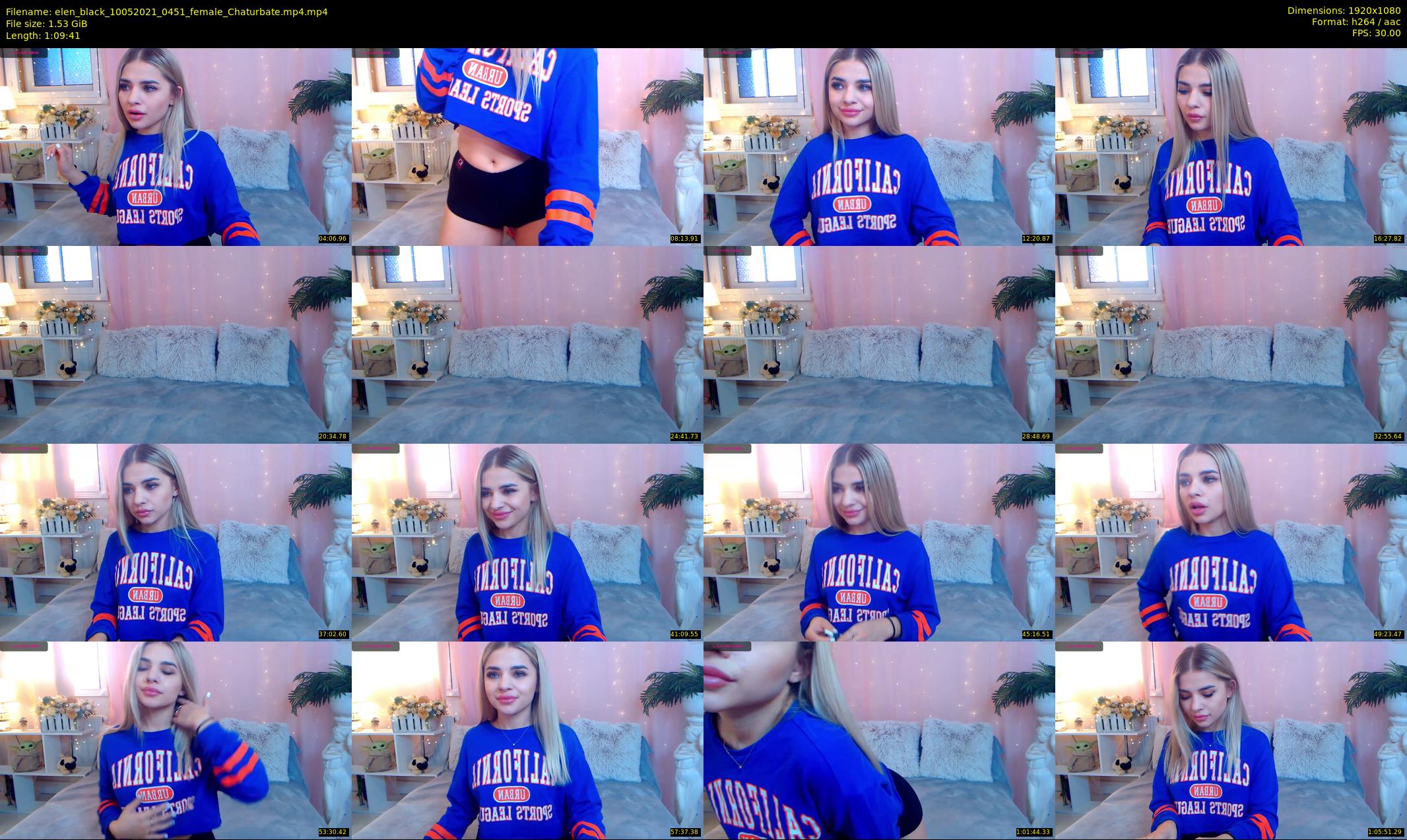 elen_black — 70 minute Chaturbate female cam show recording, 1080p, May 10, 2021