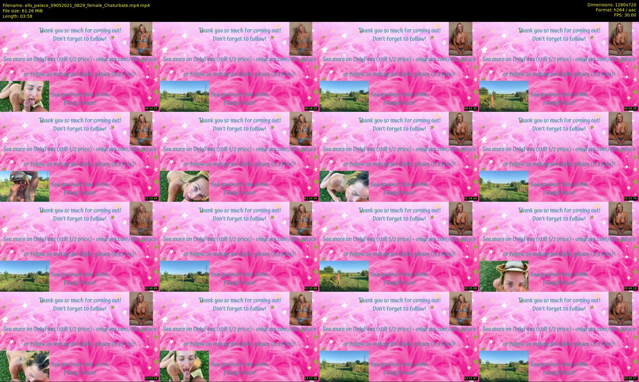 ells_palace — 4 minute Chaturbate female cam show recording, 720p, May 9, 2021