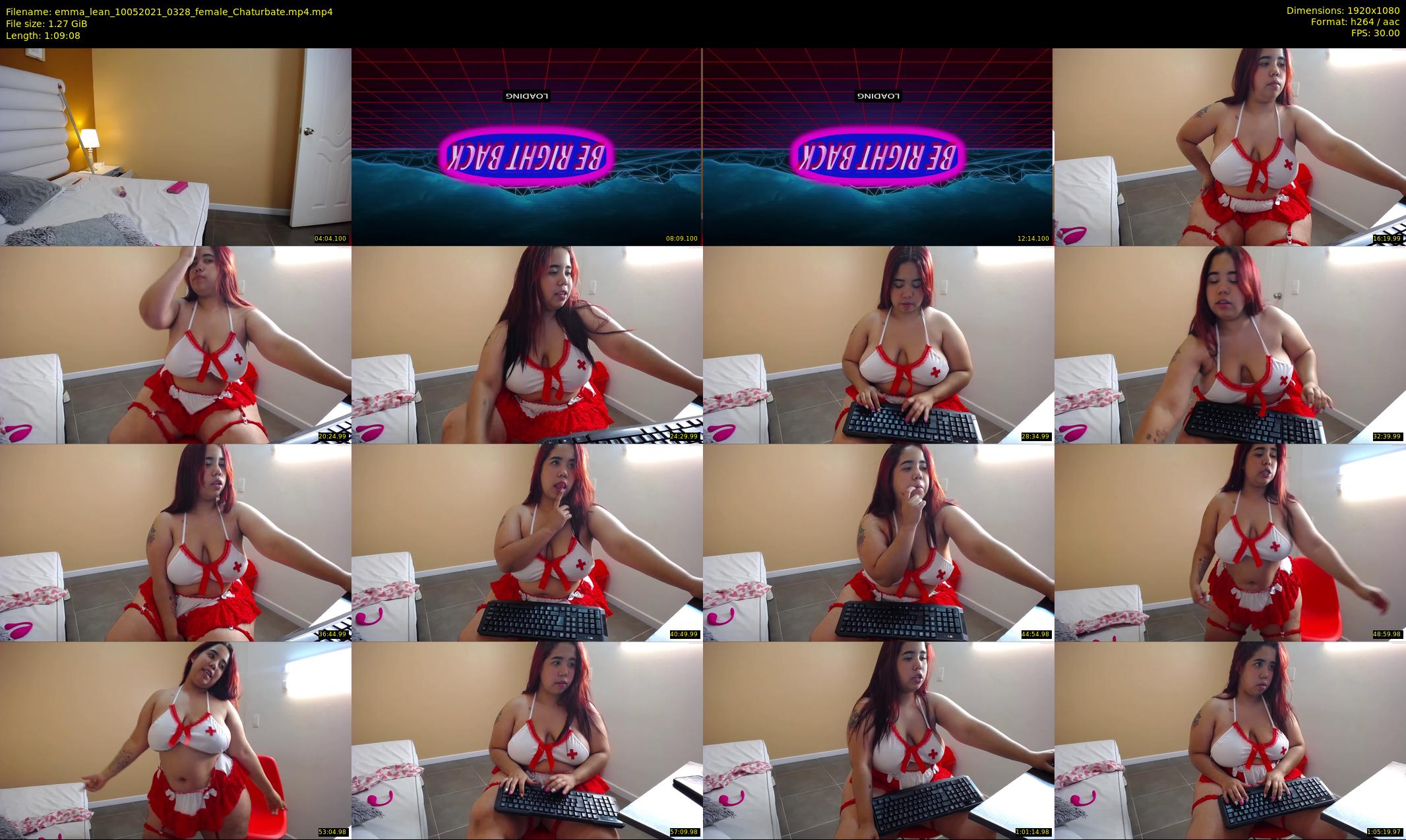 emma_lean — 70 minute Chaturbate female cam show recording, 1080p, May 10, 2021