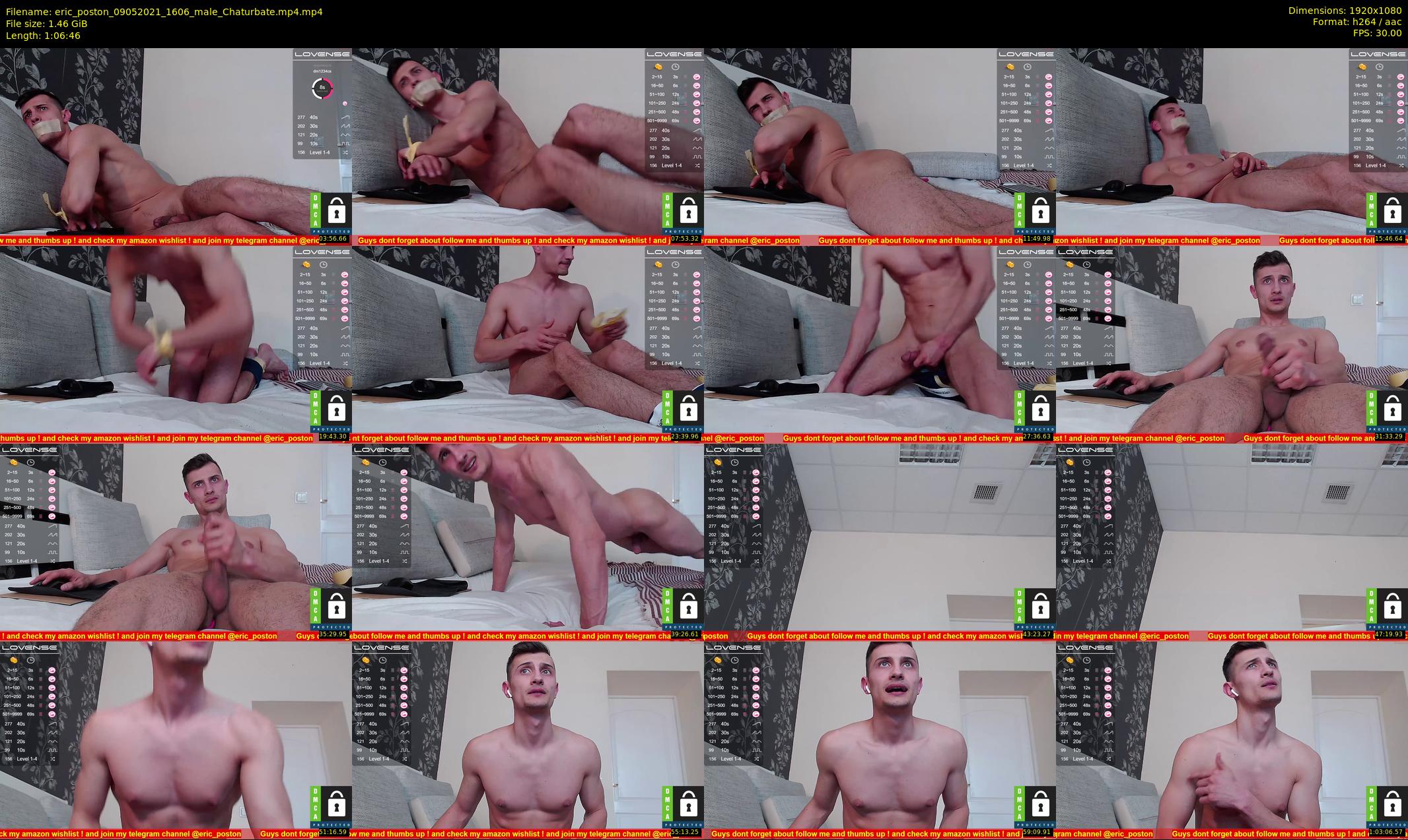 eric_poston — 67 minute Chaturbate male cam show recording, 1080p, May 9, 2021