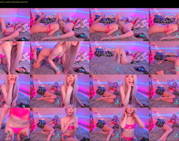 hornybunnys — 12 minute Chaturbate couple cam show recording, 1080p, May 9, 2021