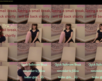 its_lily — 22 minute Chaturbate female cam show recording, 1080p, May 9, 2021