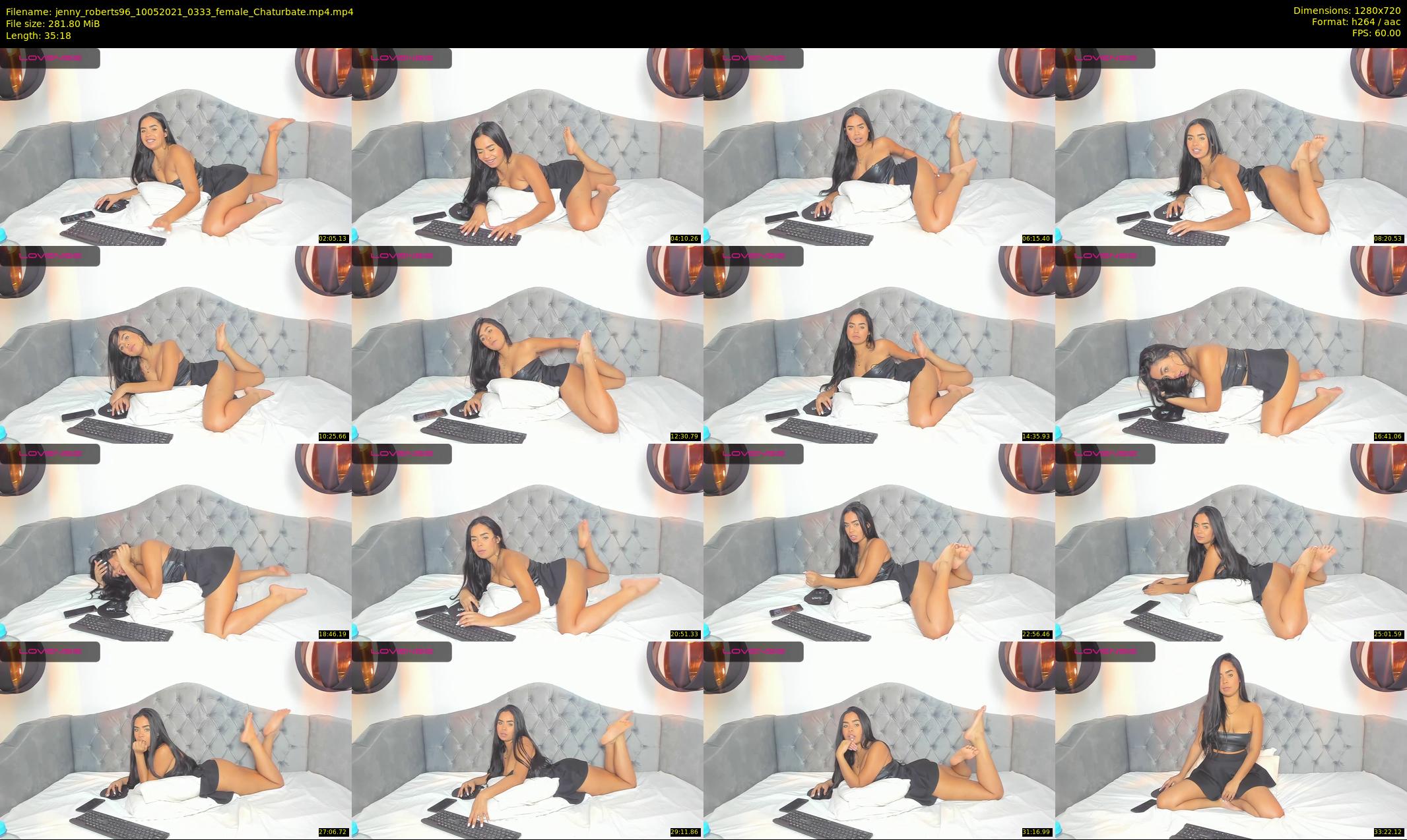 jenny_roberts96 — 36 minute Chaturbate female cam show recording, 720p, May 10, 2021