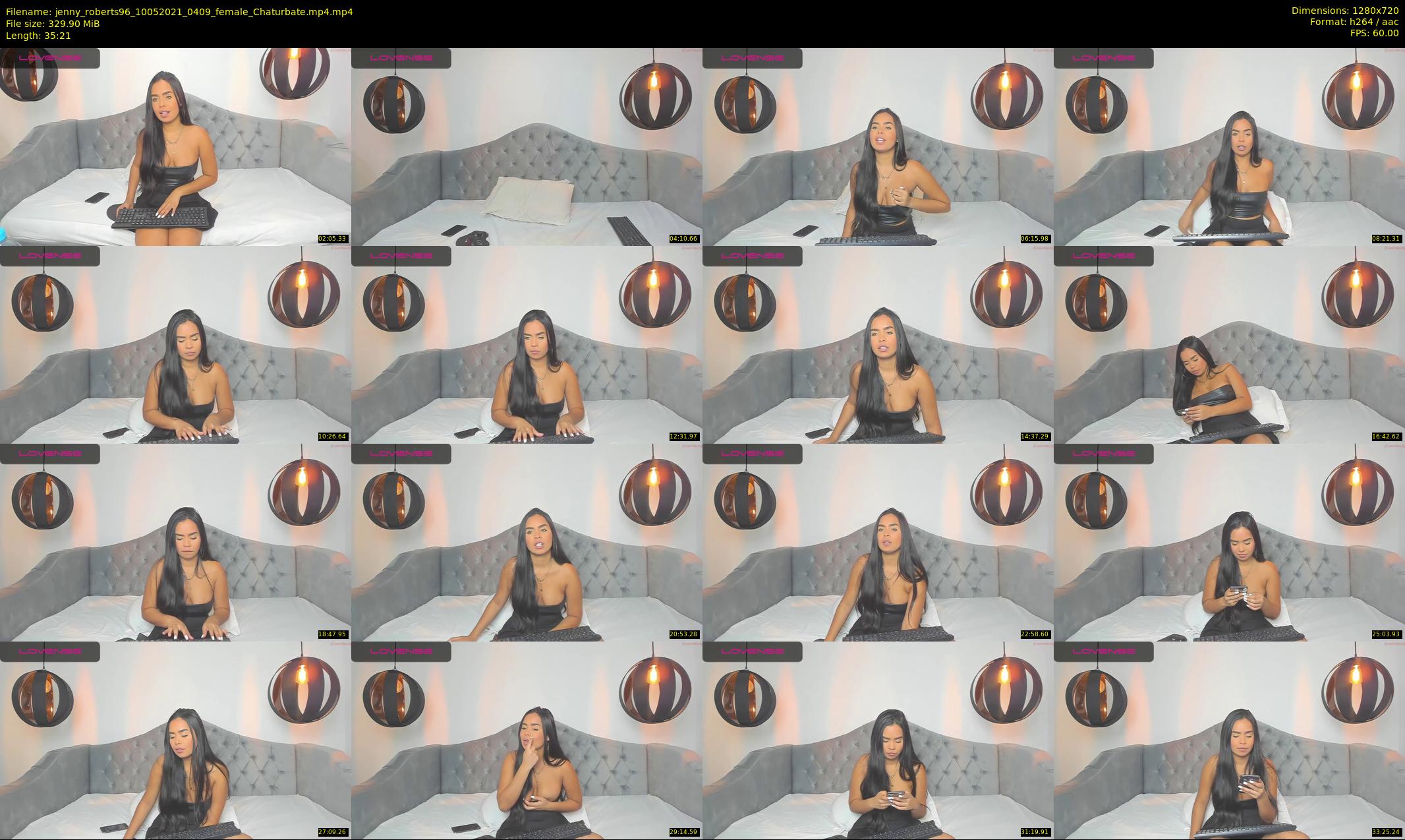 jenny_roberts96 — 36 minute Chaturbate female cam show recording, 720p, May 10, 2021