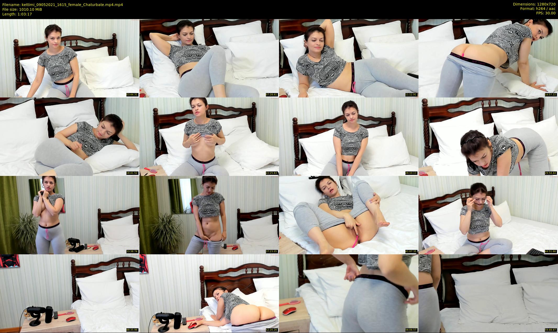kettimi — 64 minute Chaturbate female cam show recording, 720p, May 9, 2021