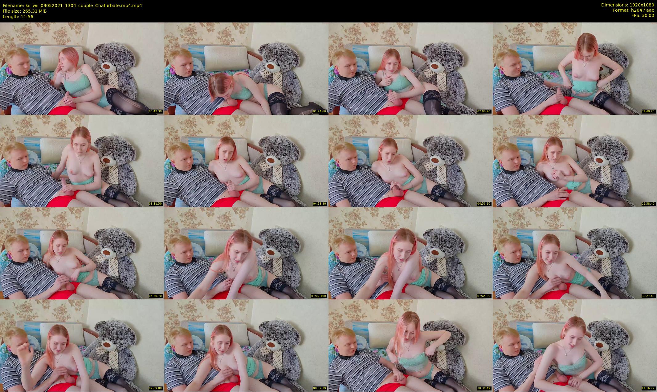 kii_wii — 12 minute Chaturbate couple cam show recording, 1080p, May 9, 2021