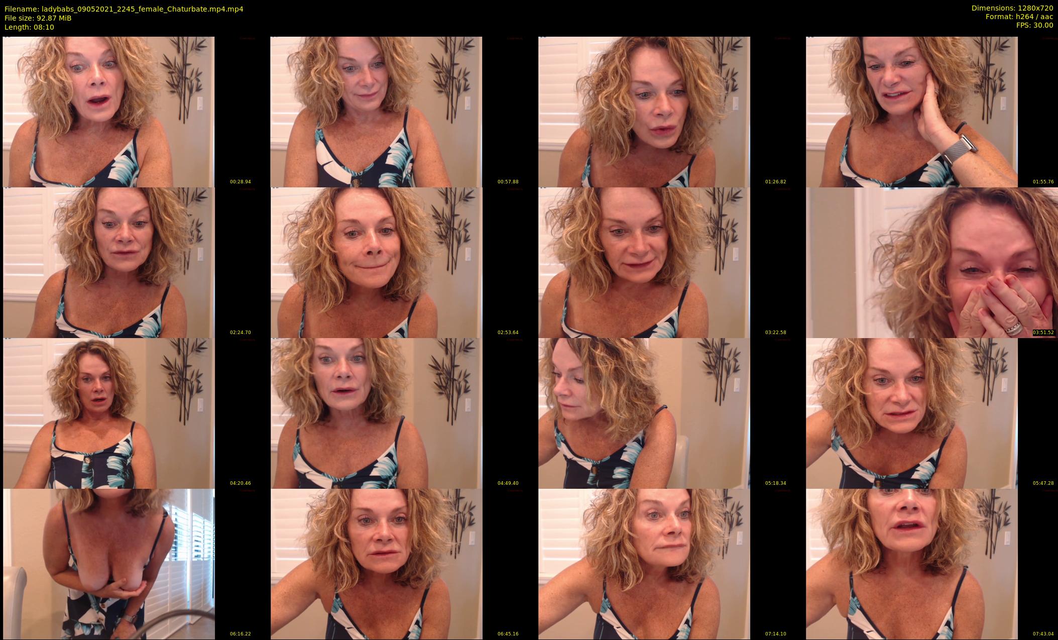 ladybabs — 9 minute Chaturbate female cam show recording, 720p, May 9, 2021