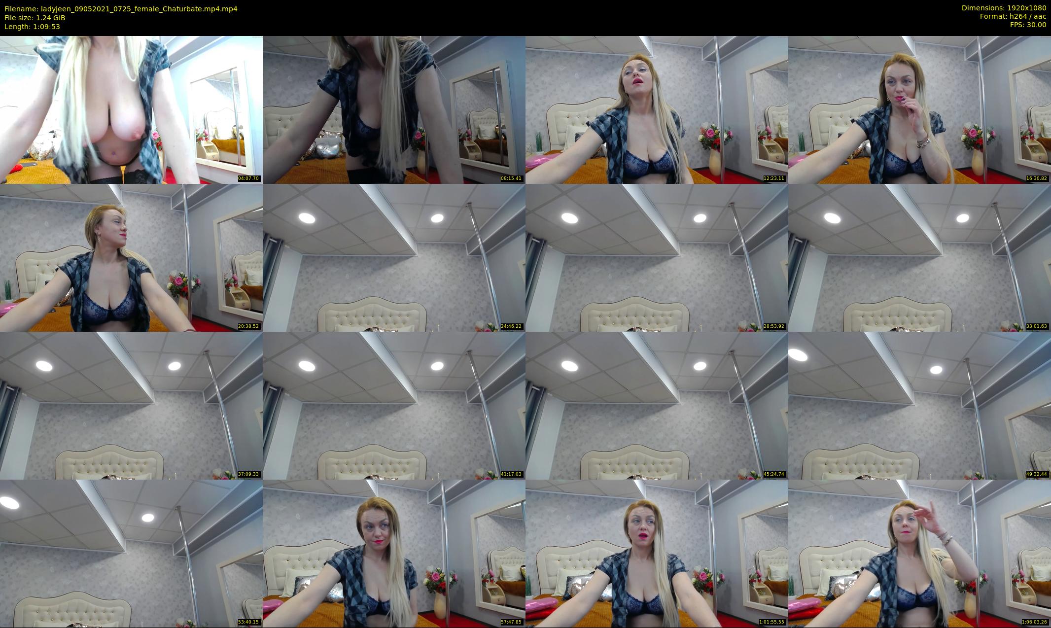 ladyjeen — 70 minute Chaturbate female cam show recording, 1080p, May 9, 2021
