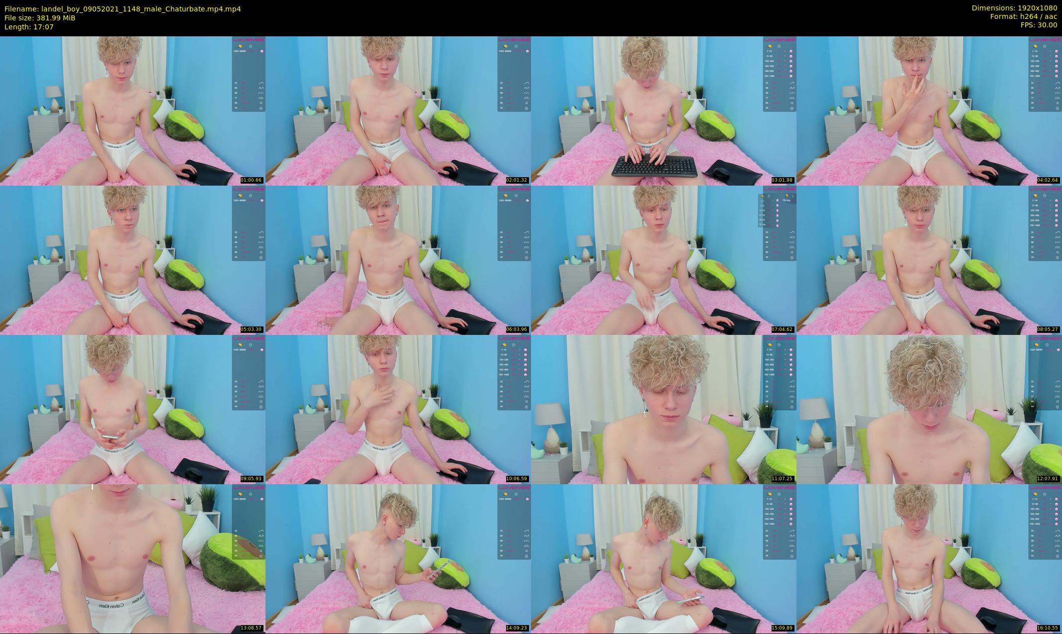 landel_boy — 18 minute Chaturbate male cam show recording, 1080p, May 9, 2021