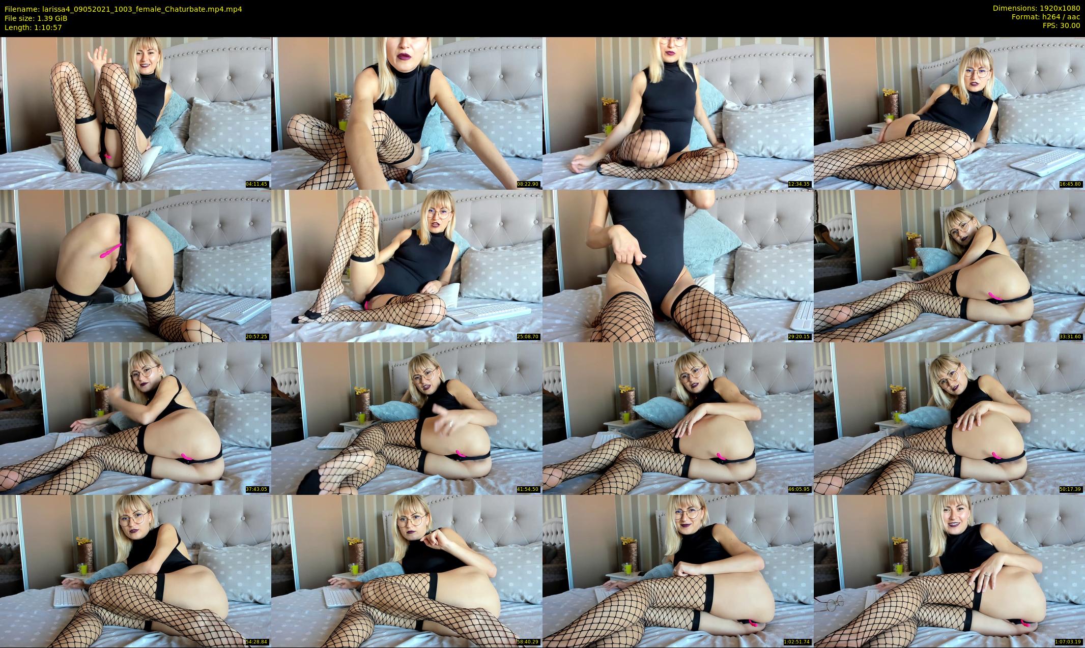 larissa4 — 71 minute Chaturbate female cam show recording, 1080p, May 9, 2021