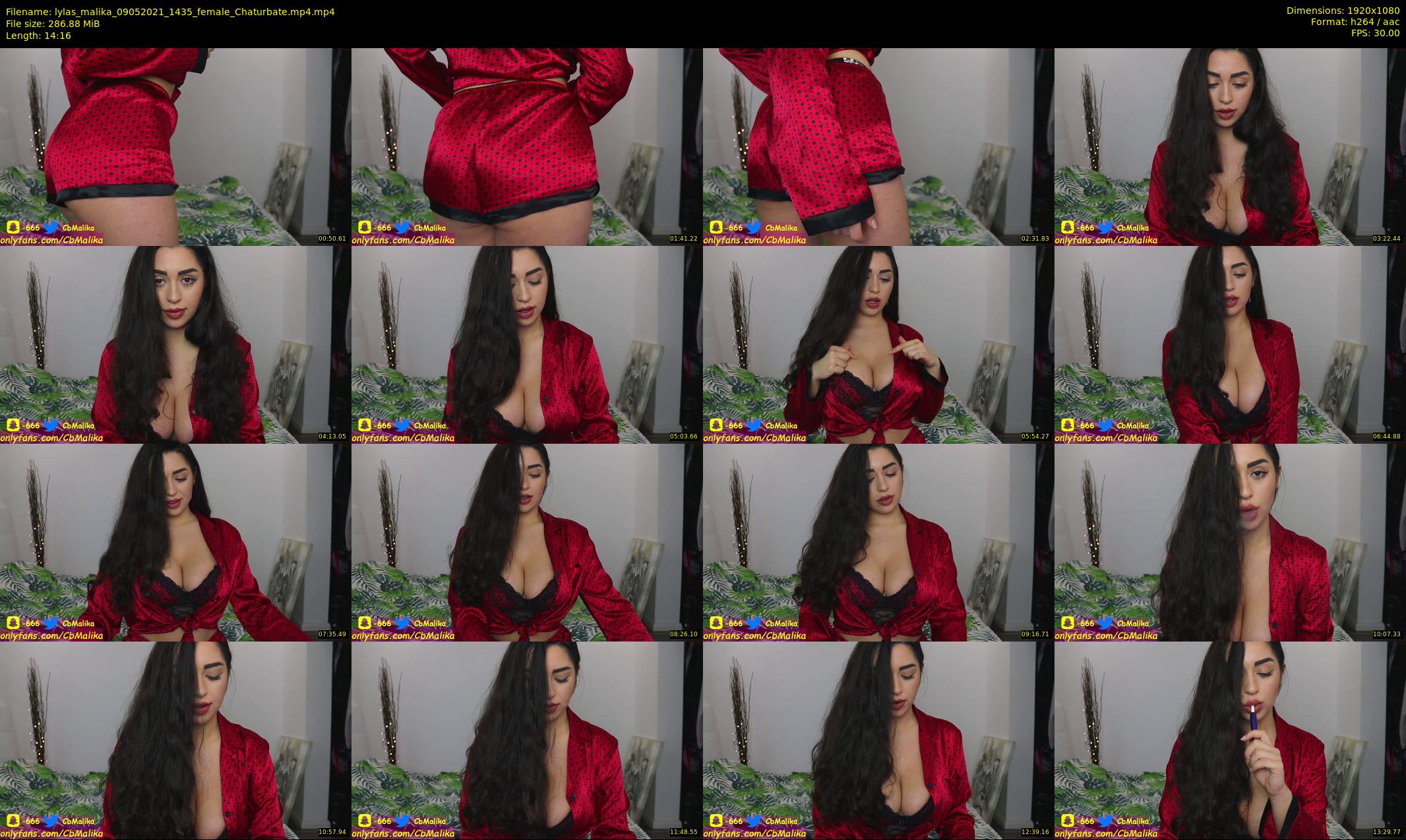 lylas_malika — 15 minute Chaturbate female cam show recording, 1080p, May 9, 2021