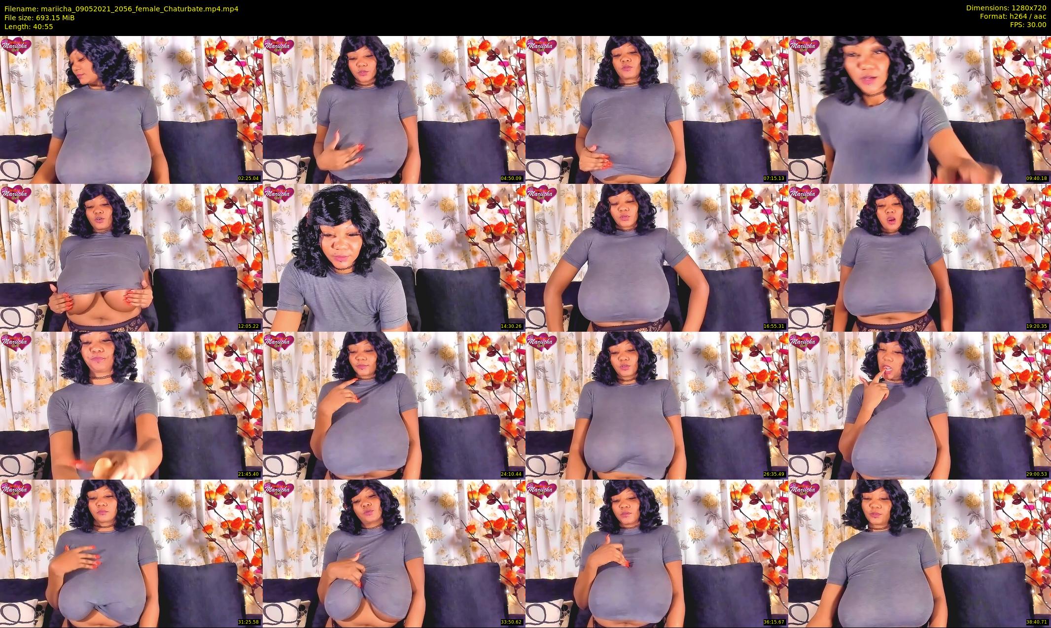 mariicha — 41 minute Chaturbate female cam show recording, 720p, May 9, 2021