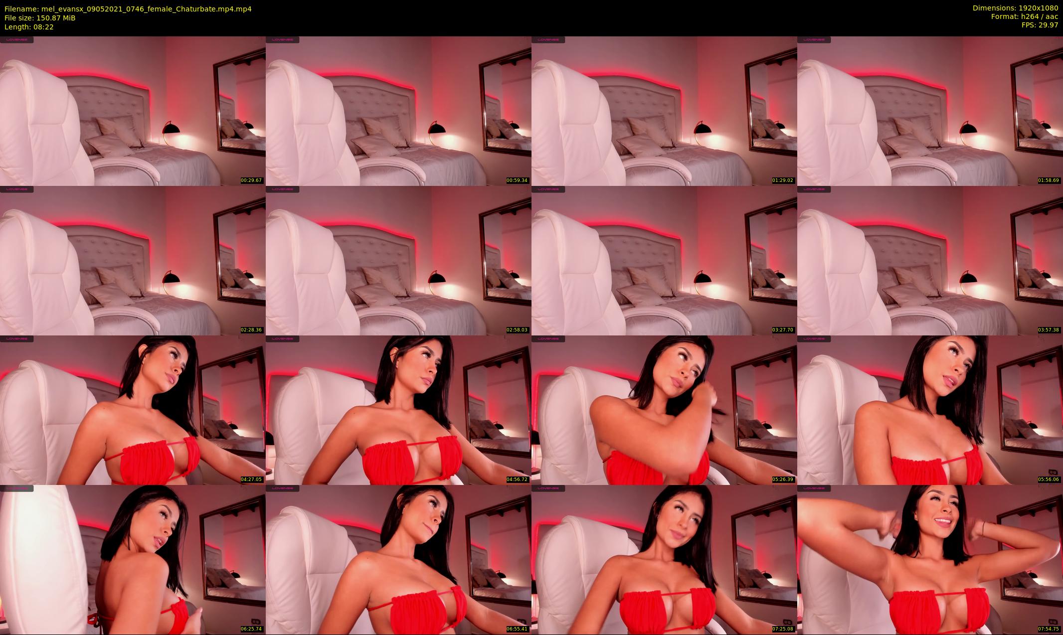 mel_evansx — 9 minute Chaturbate female cam show recording, 1080p, May 9, 2021