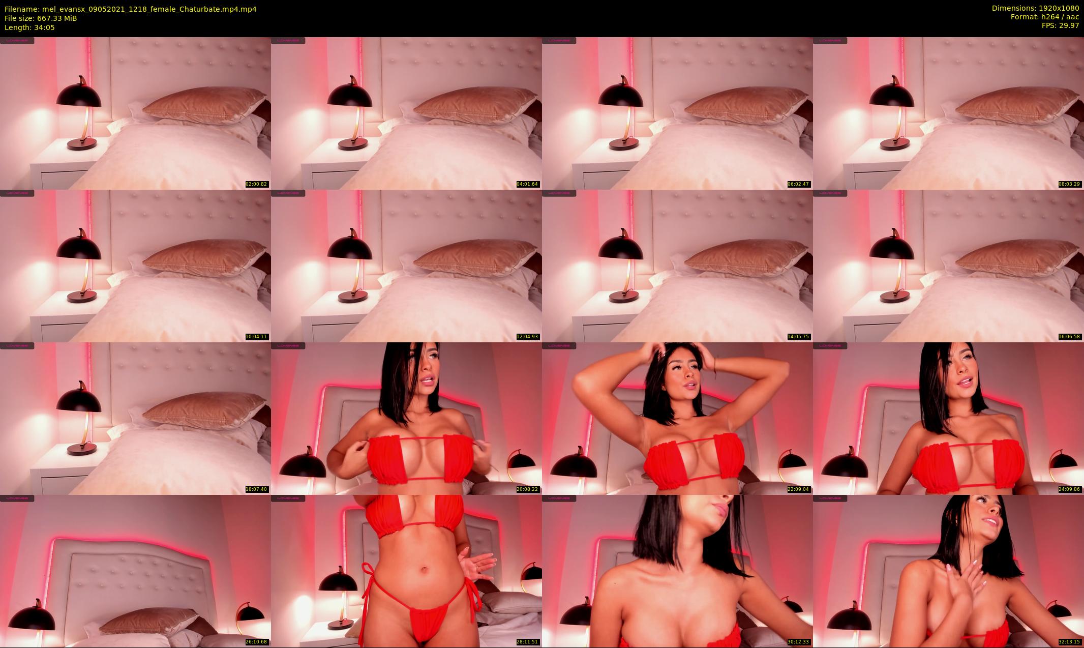 mel_evansx — 35 minute Chaturbate female cam show recording, 1080p, May 9, 2021