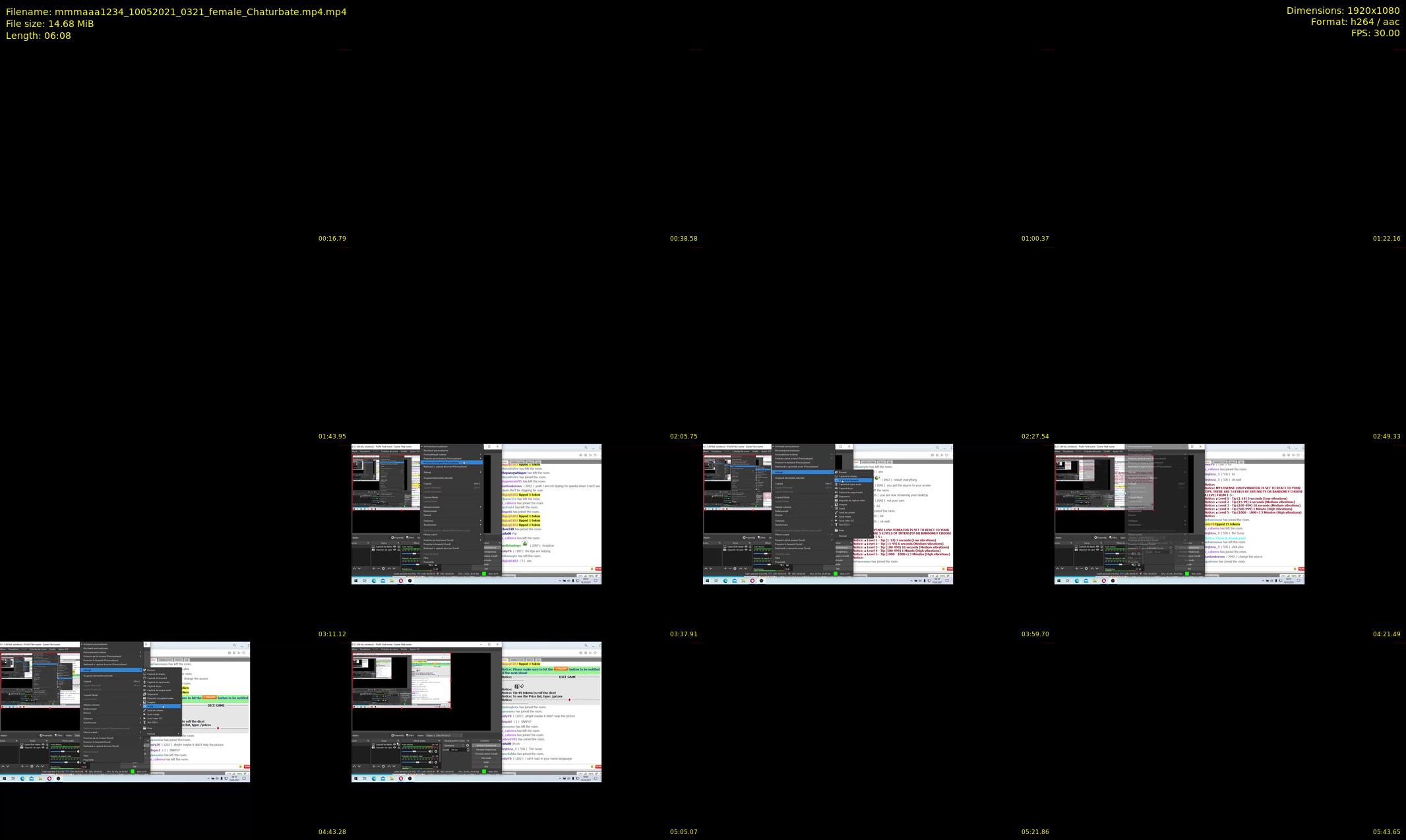 mmmaaa1234 — 7 minute Chaturbate female cam show recording, 1080p, May 10, 2021