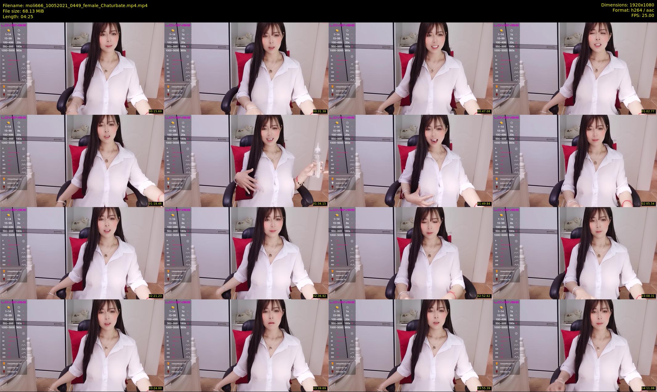 moli666 — 5 minute Chaturbate female cam show recording, 1080p, May 10, 2021