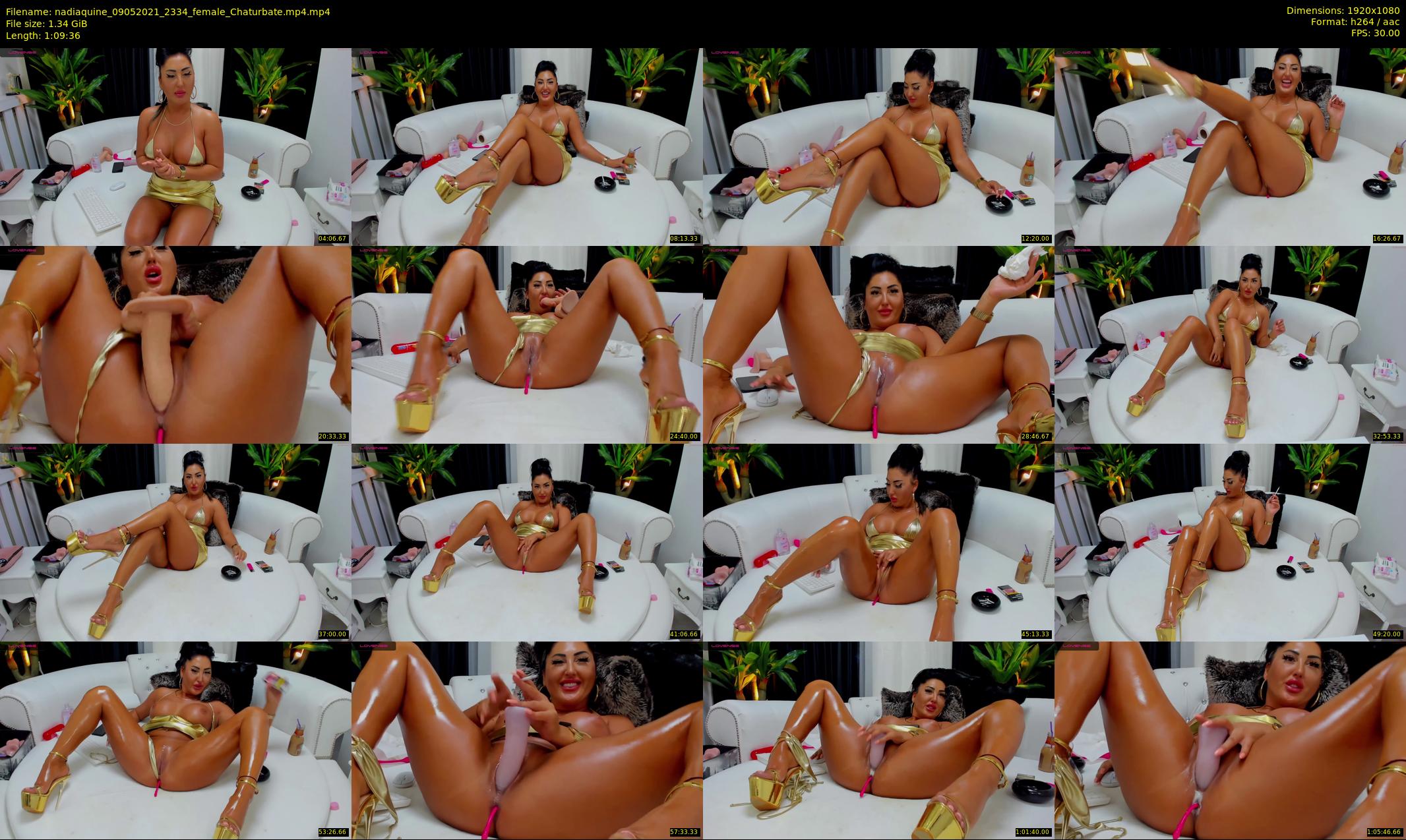 nadiaquine — 70 minute Chaturbate female cam show recording, 1080p, May 9, 2021