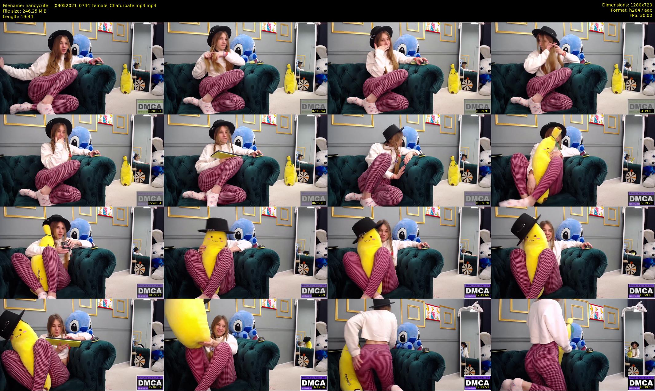 nancycute__ — 20 minute Chaturbate female cam show recording, 720p, May 9, 2021