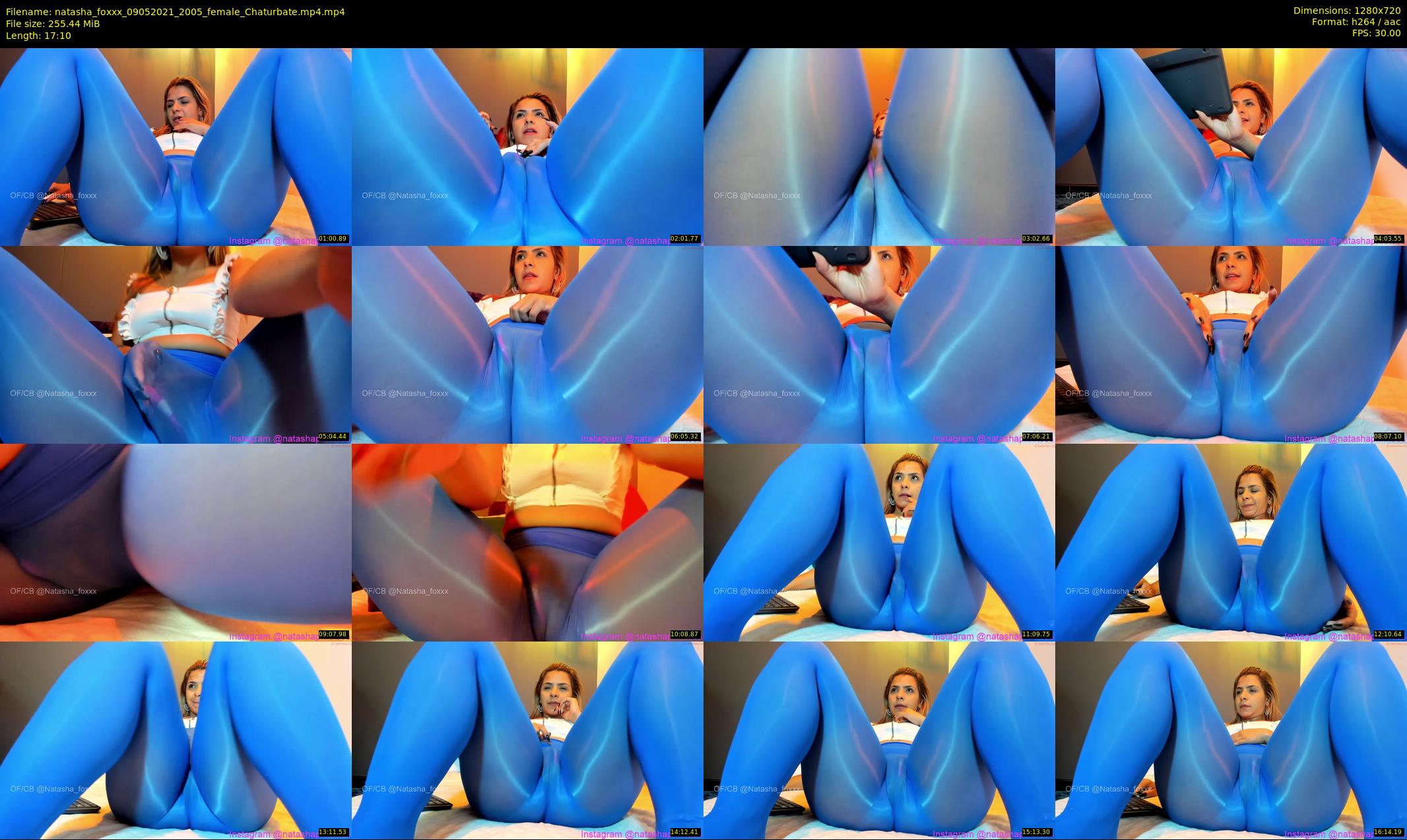 natasha_foxxx — 18 minute Chaturbate female cam show recording, 720p, May 9, 2021