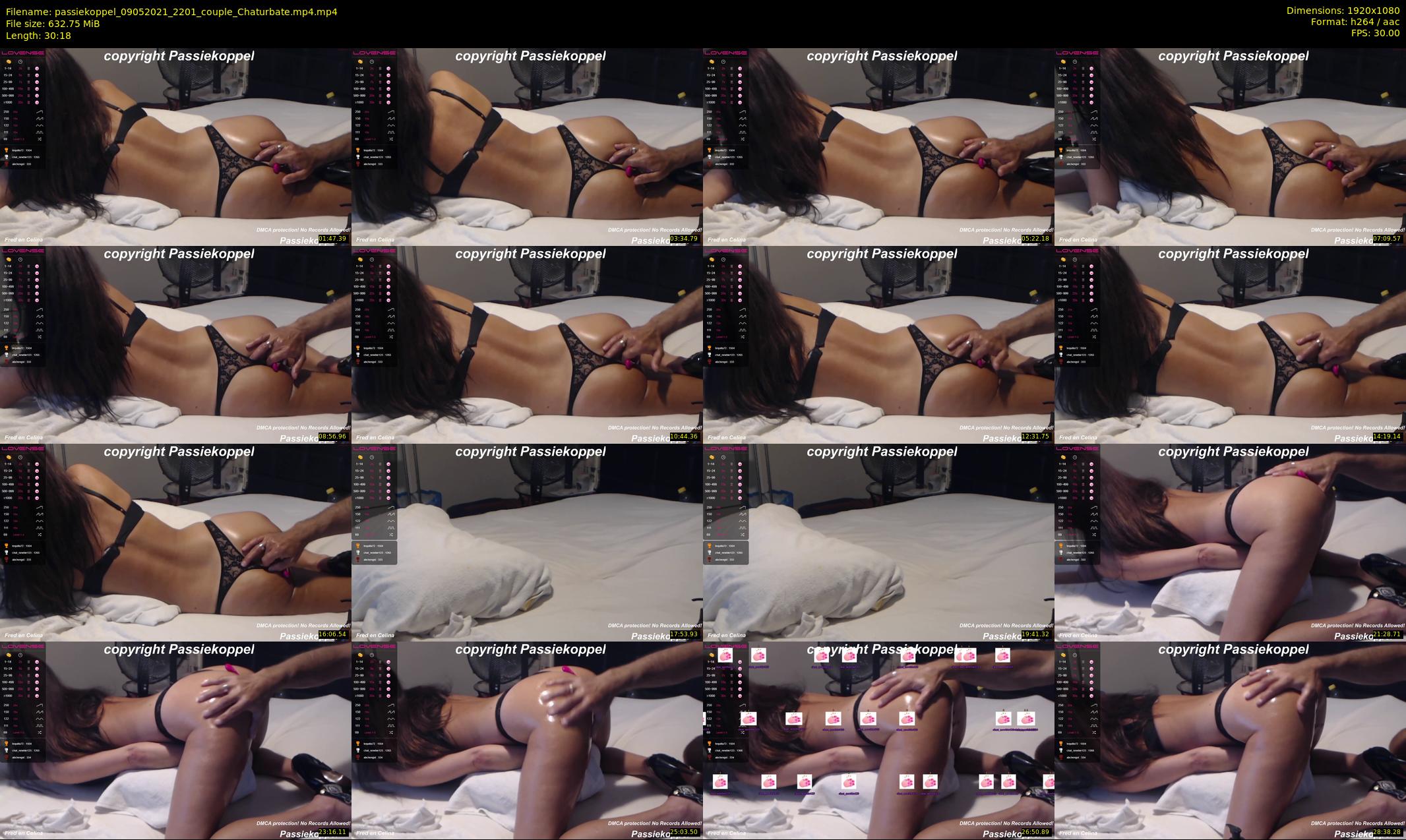 passiekoppel — 31 minute Chaturbate couple cam show recording, 1080p, May 9, 2021